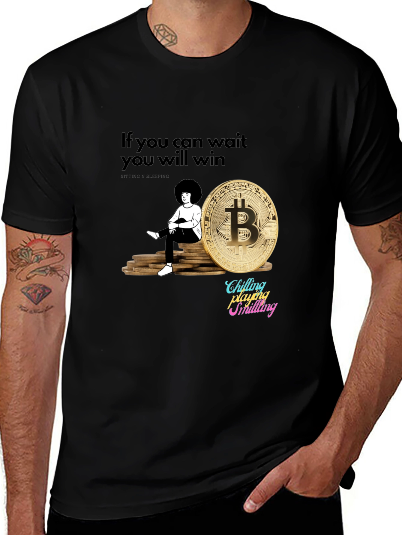 Bitcoin Investment Waiting Game T-Shirt