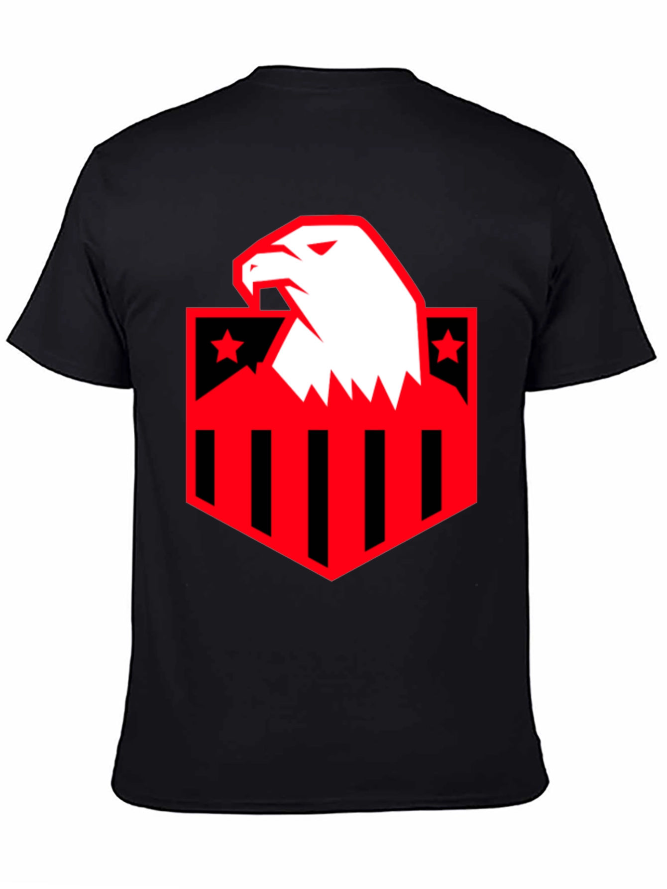 American Eagle Shield Graphic T-Shirt - Black