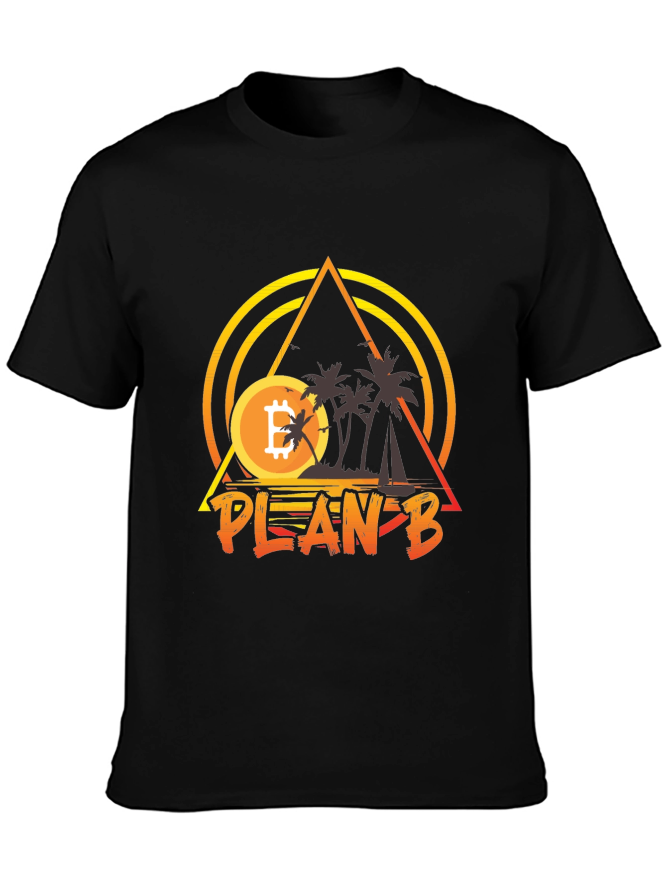 Bitcoin Plan B Graphic Tee - Crypto T-Shirt