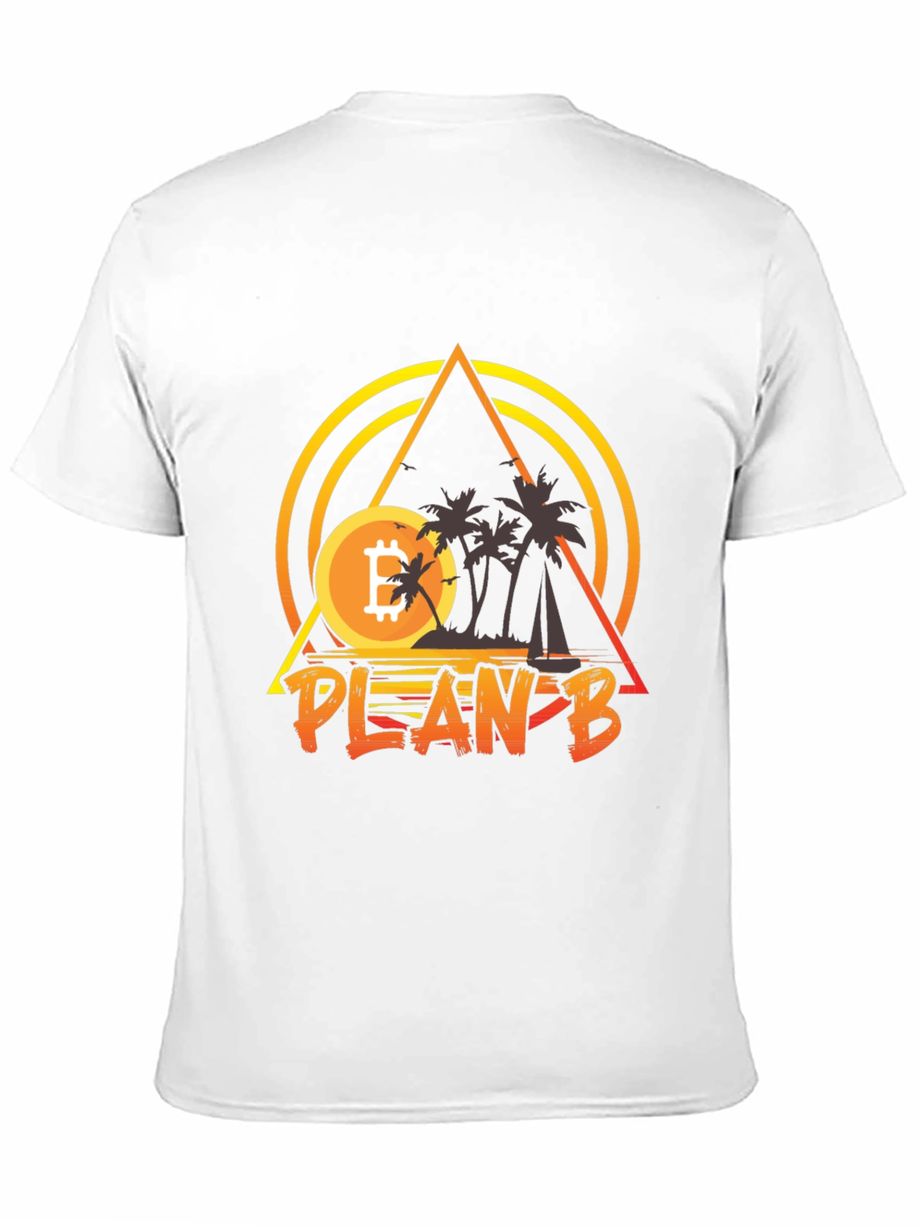 Bitcoin Plan B Graphic Tee - Crypto T-Shirt