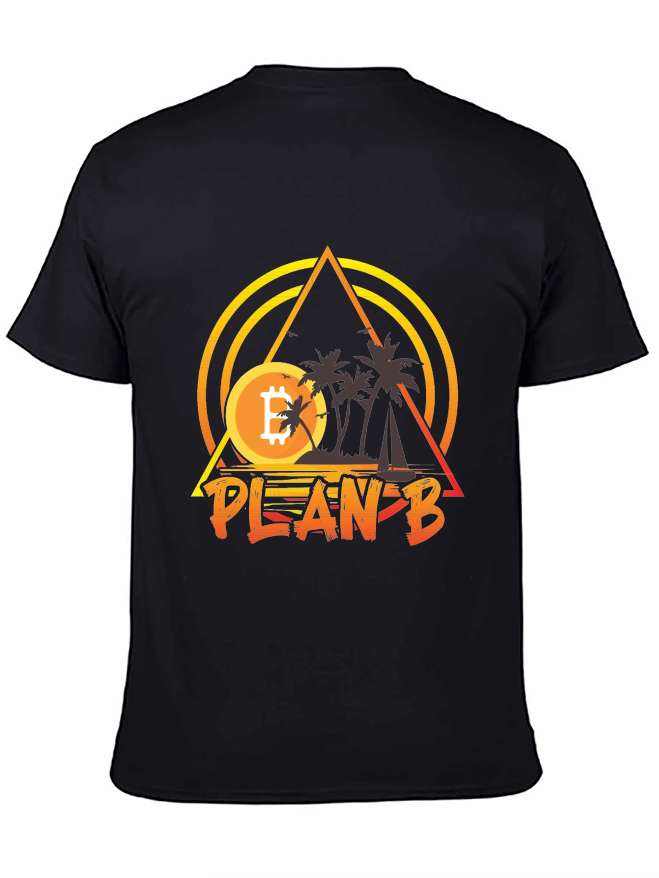 Bitcoin Plan B Graphic Tee - Crypto T-Shirt