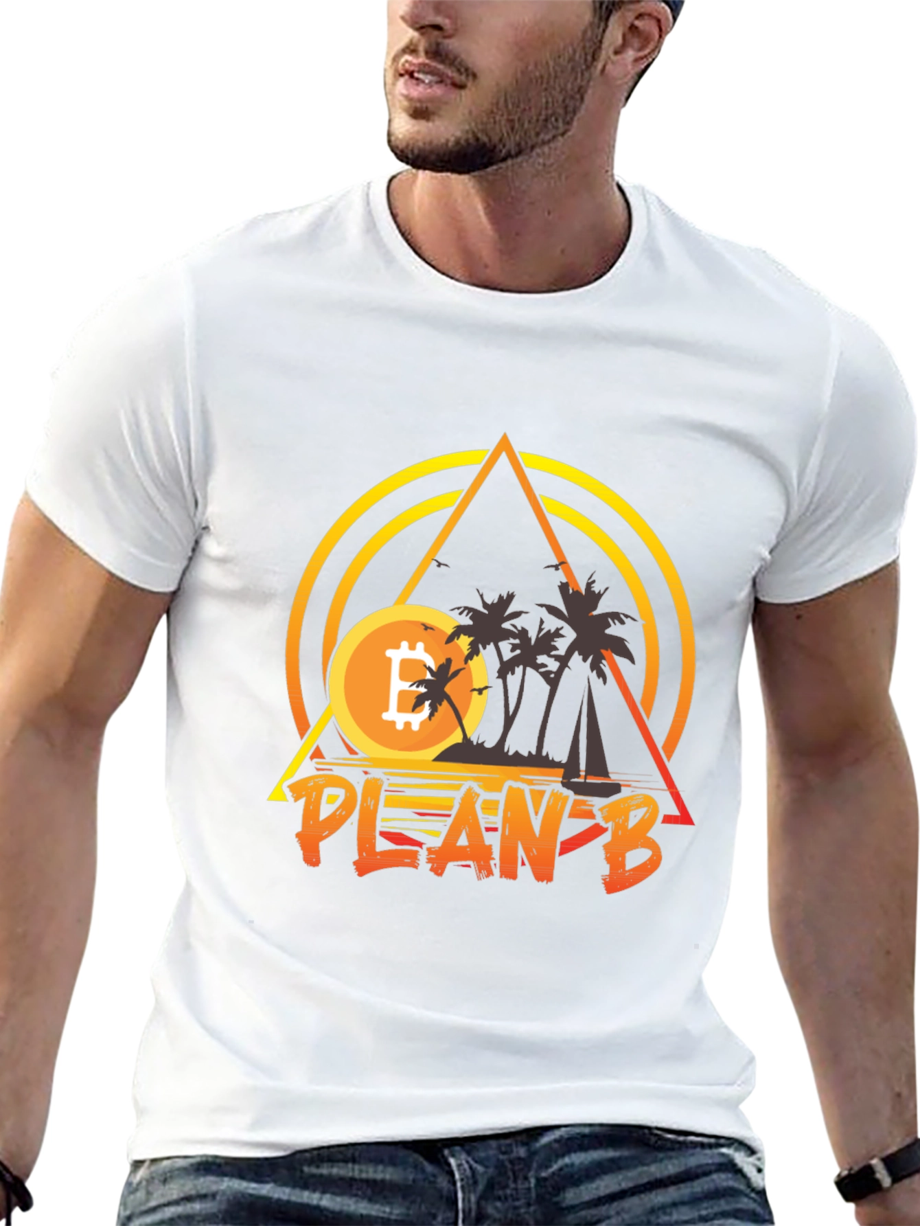 Bitcoin Plan B Graphic Tee - Crypto T-Shirt