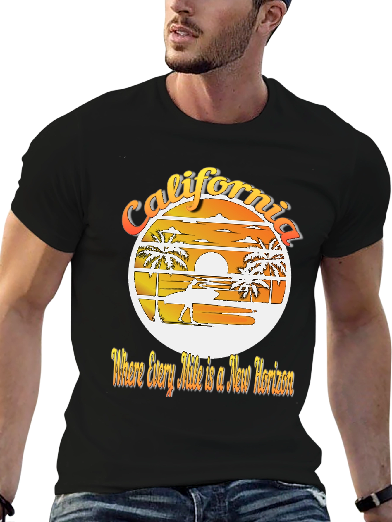 California Horizon Graphic Tee