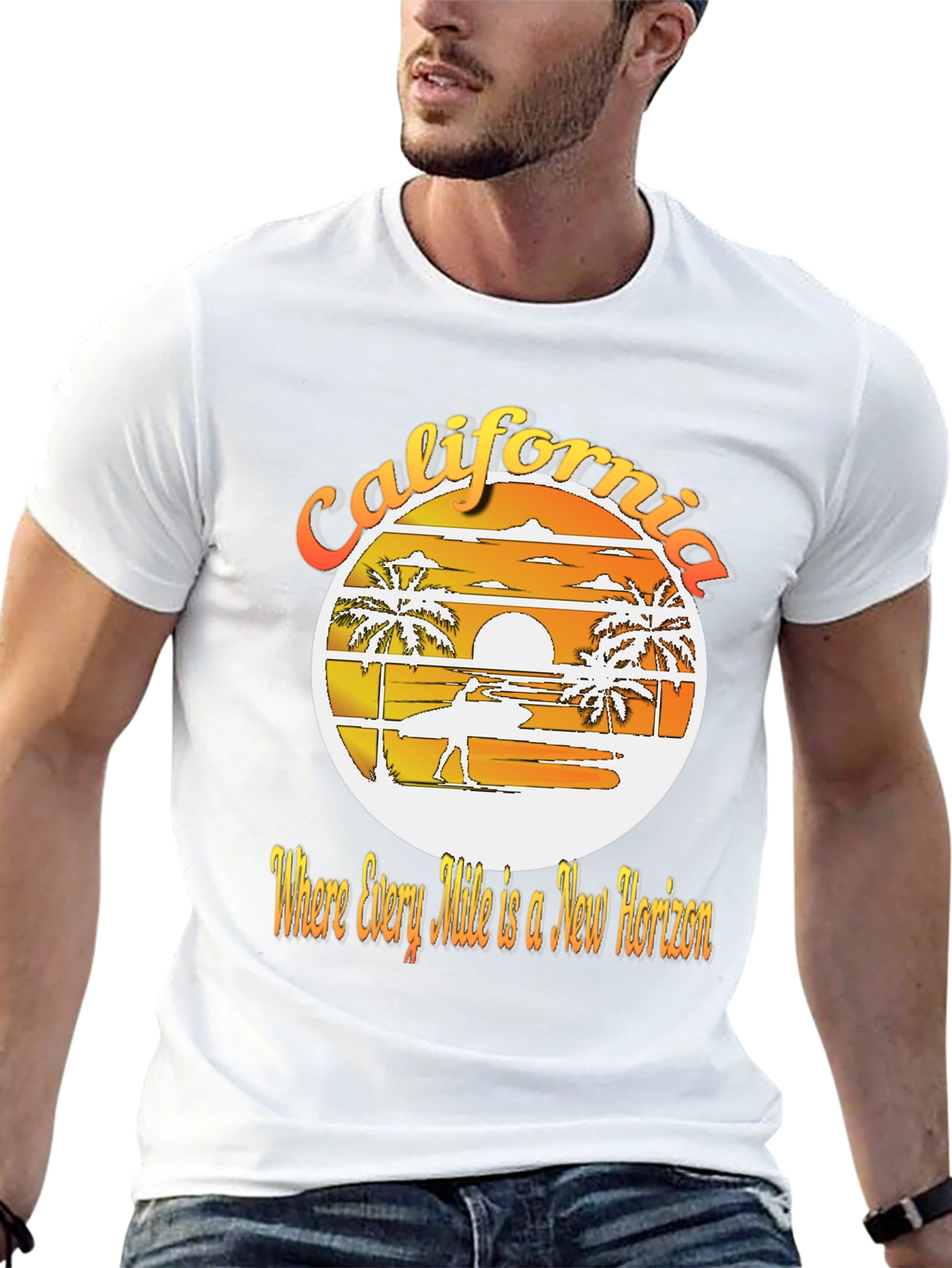 California Horizon Graphic Tee