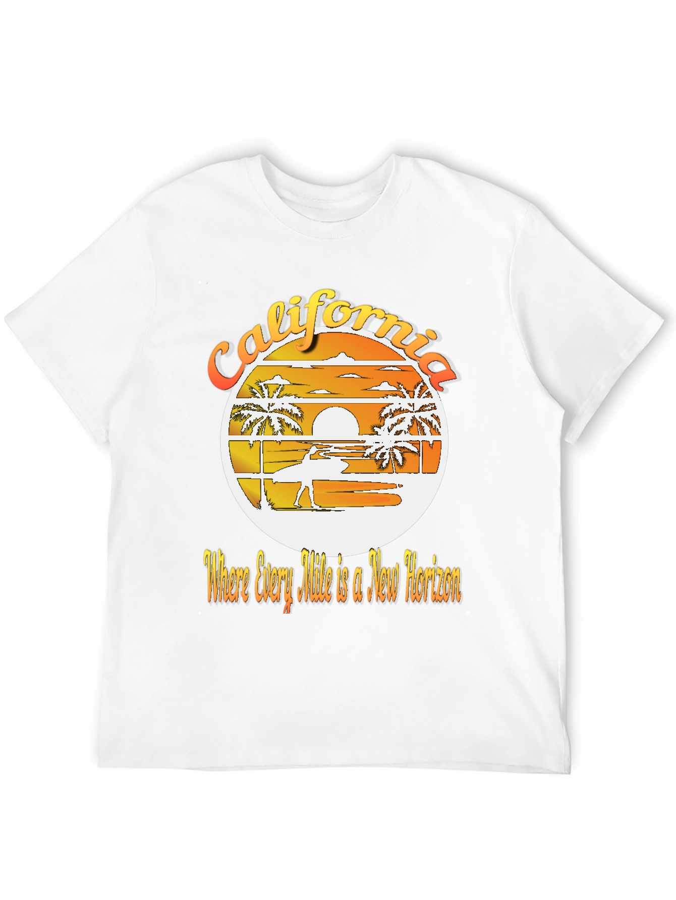 California Horizon Graphic Tee