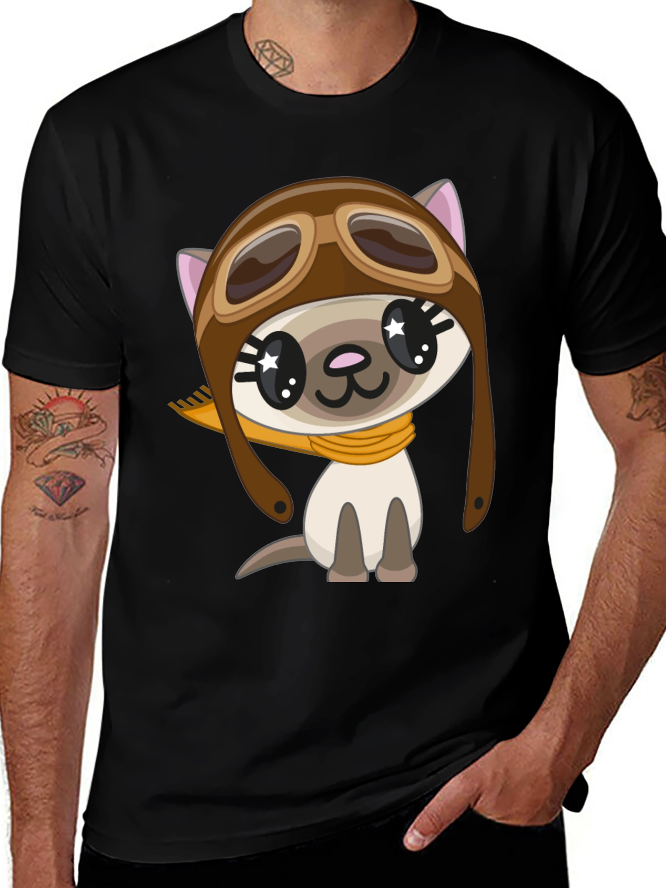 Pilot Cat T-Shirt