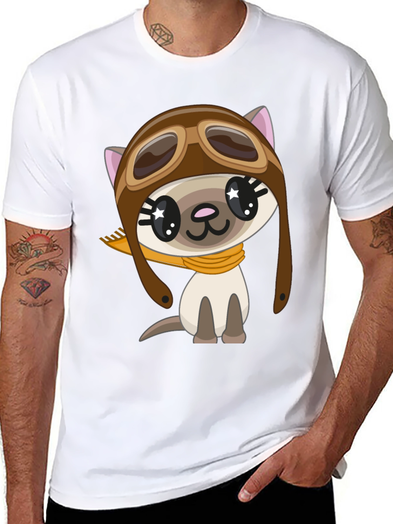 Pilot Cat T-Shirt