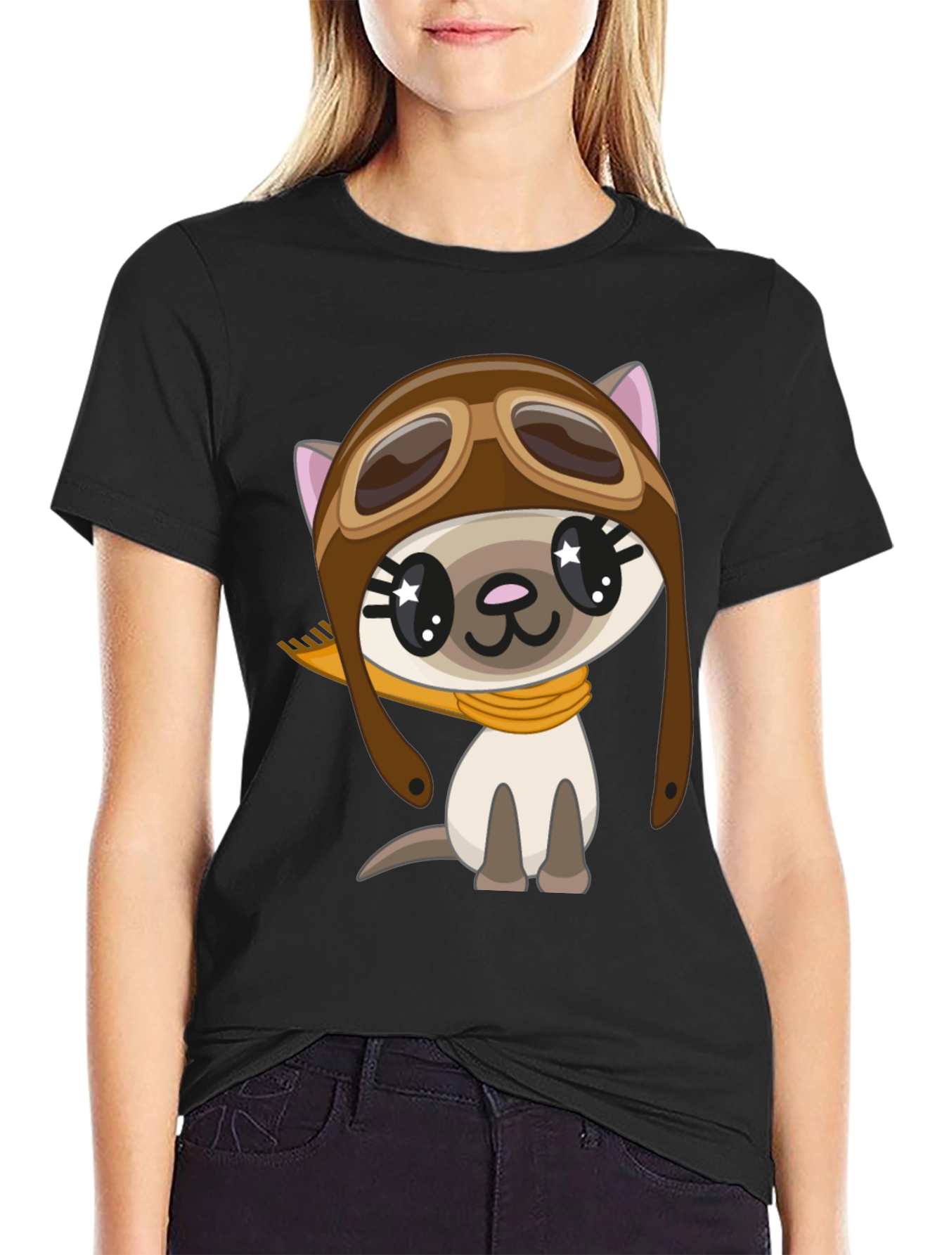 Pilot Cat T-Shirt