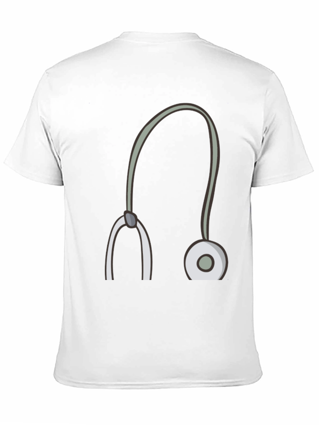 Stethoscope Graphic Tee - Medical Professional Style