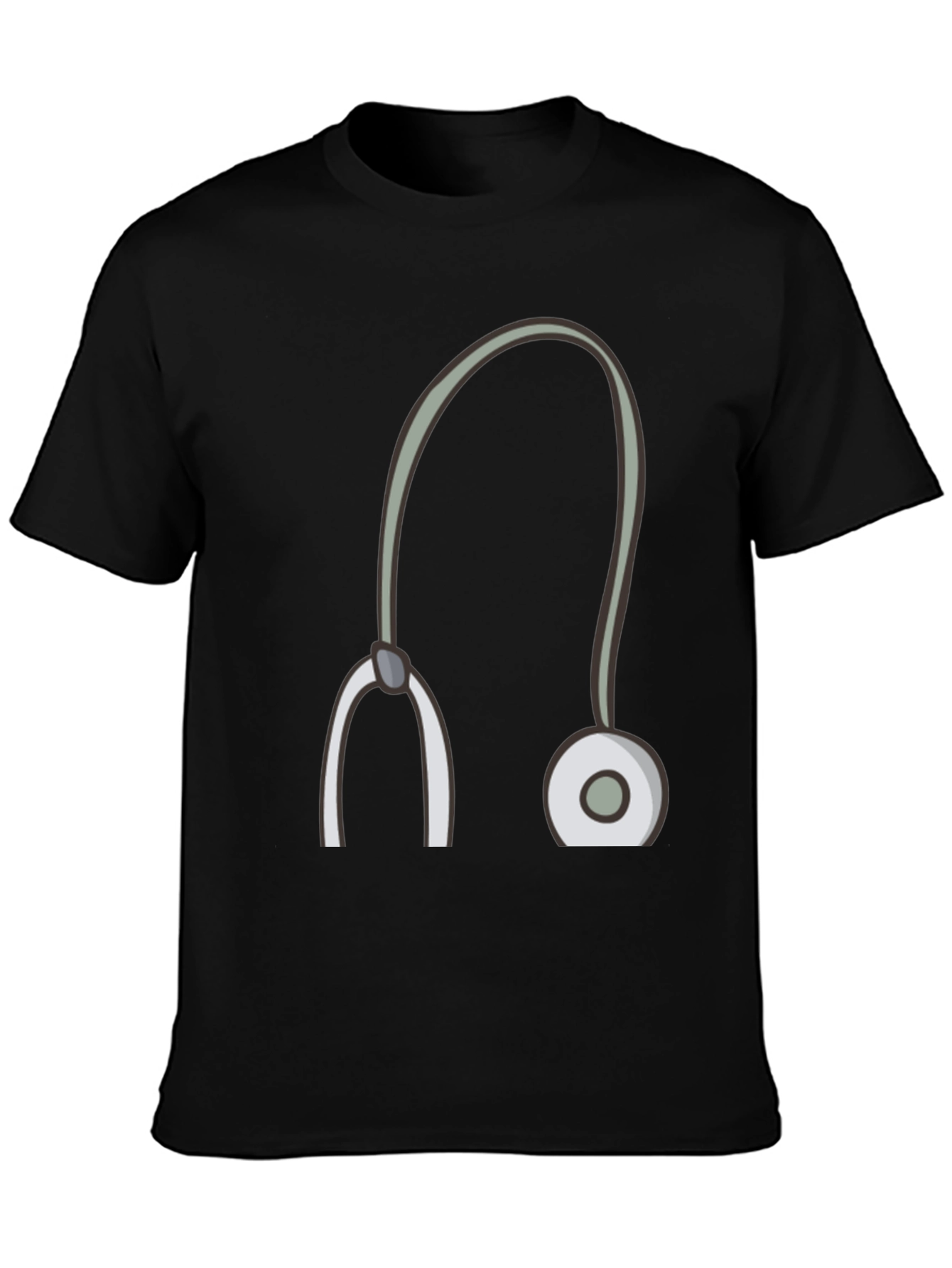Stethoscope Graphic Tee - Medical Professional Style
