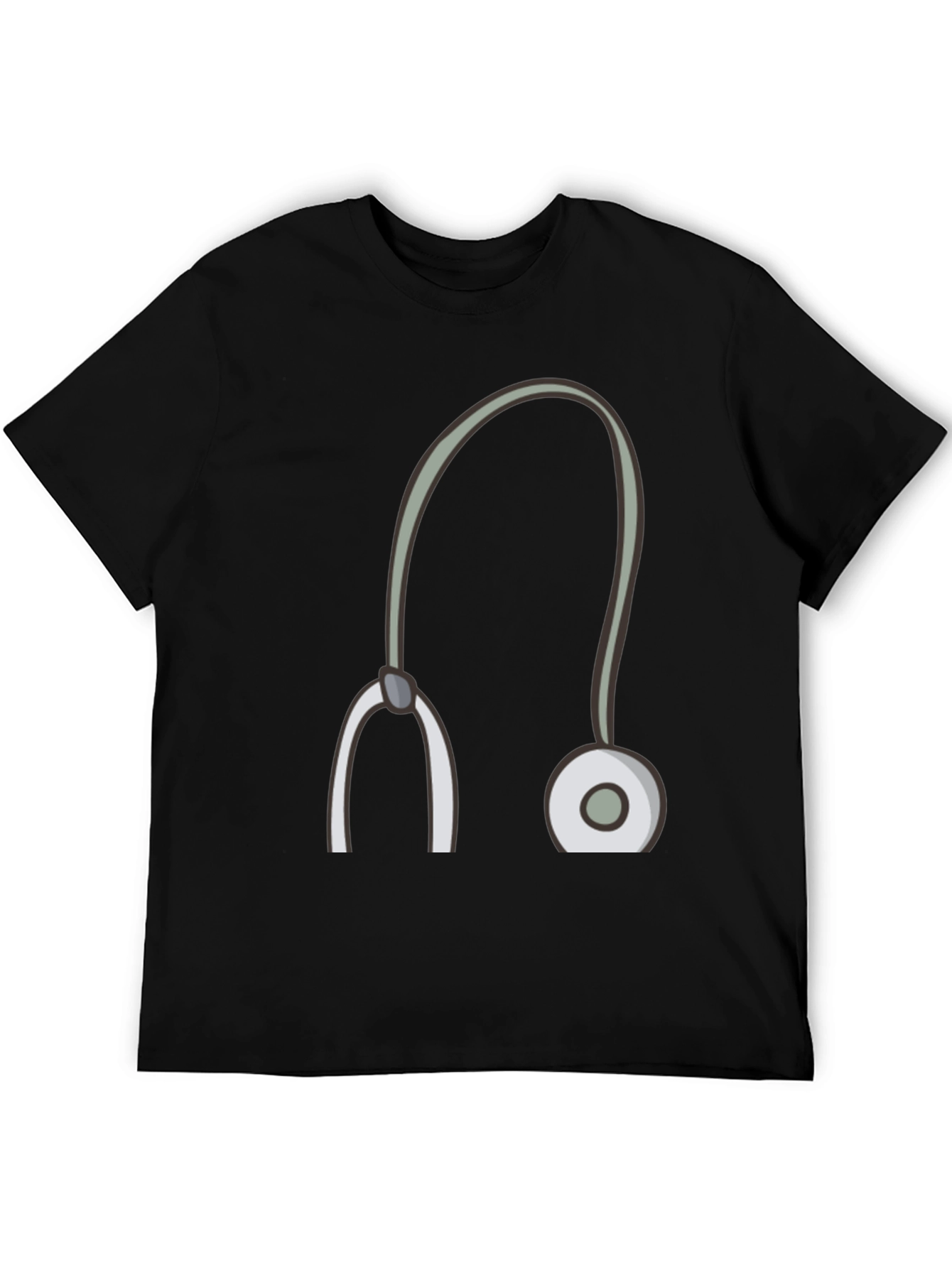 Stethoscope Graphic Tee - Medical Professional Style