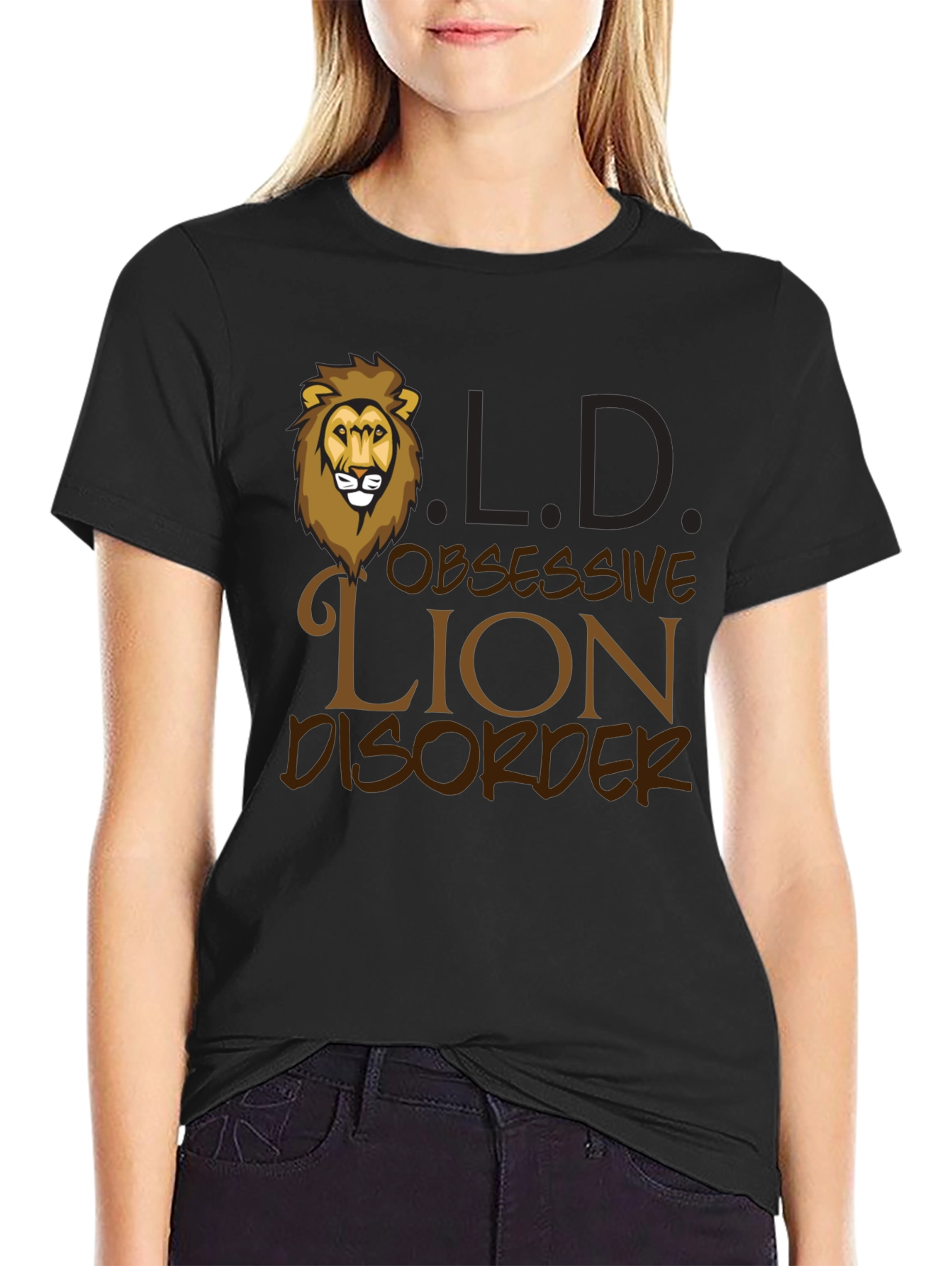 Obsessive Lion Disorder Graphic T-Shirt