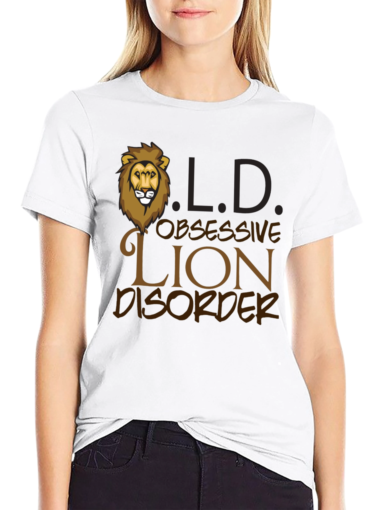 Obsessive Lion Disorder Graphic T-Shirt