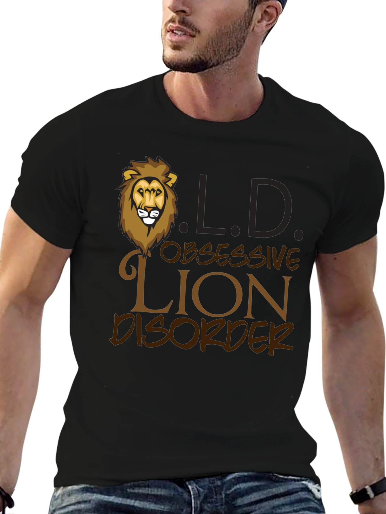 Obsessive Lion Disorder Graphic T-Shirt