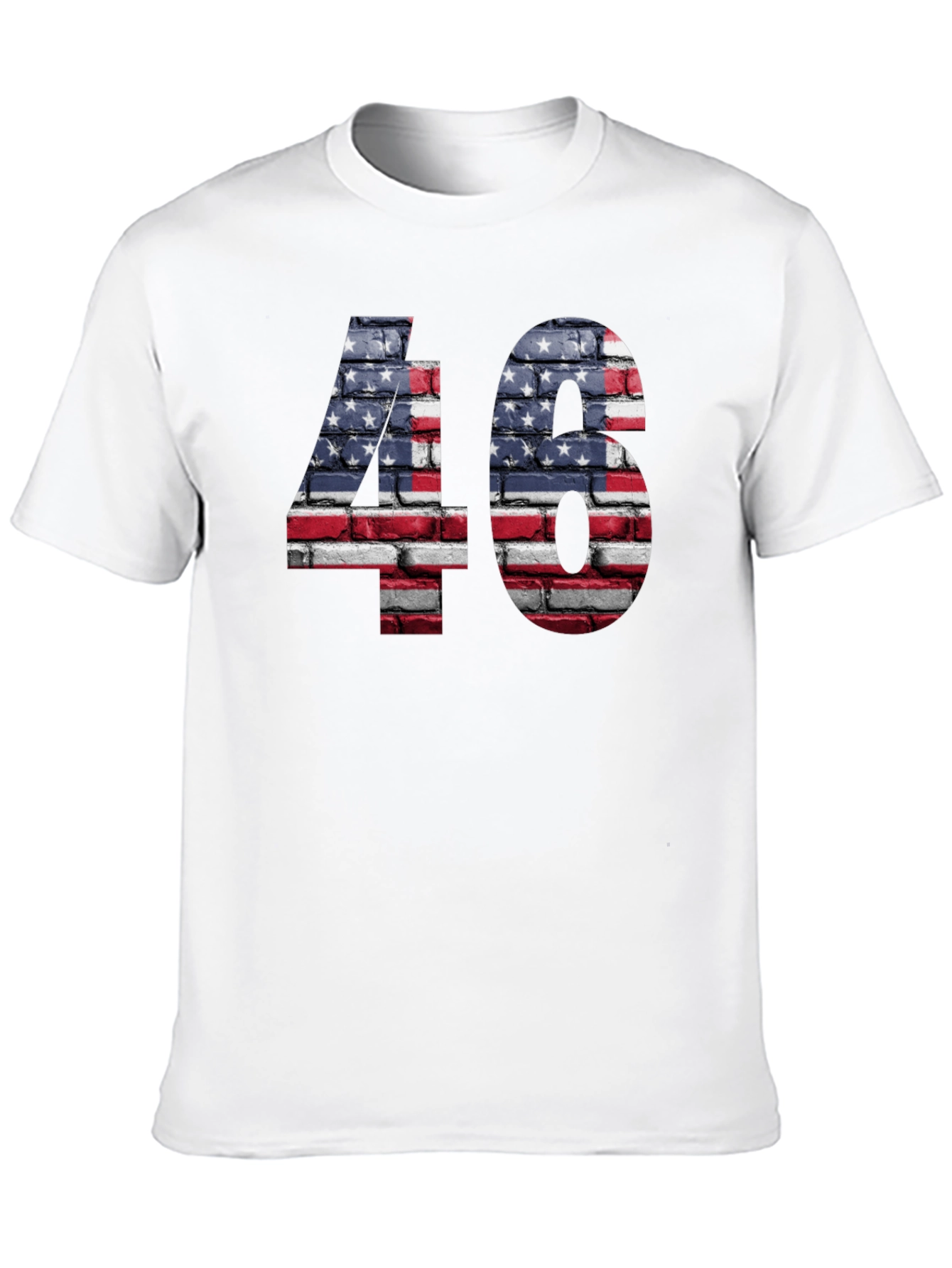 USA Flag 46 Graphic T-Shirt