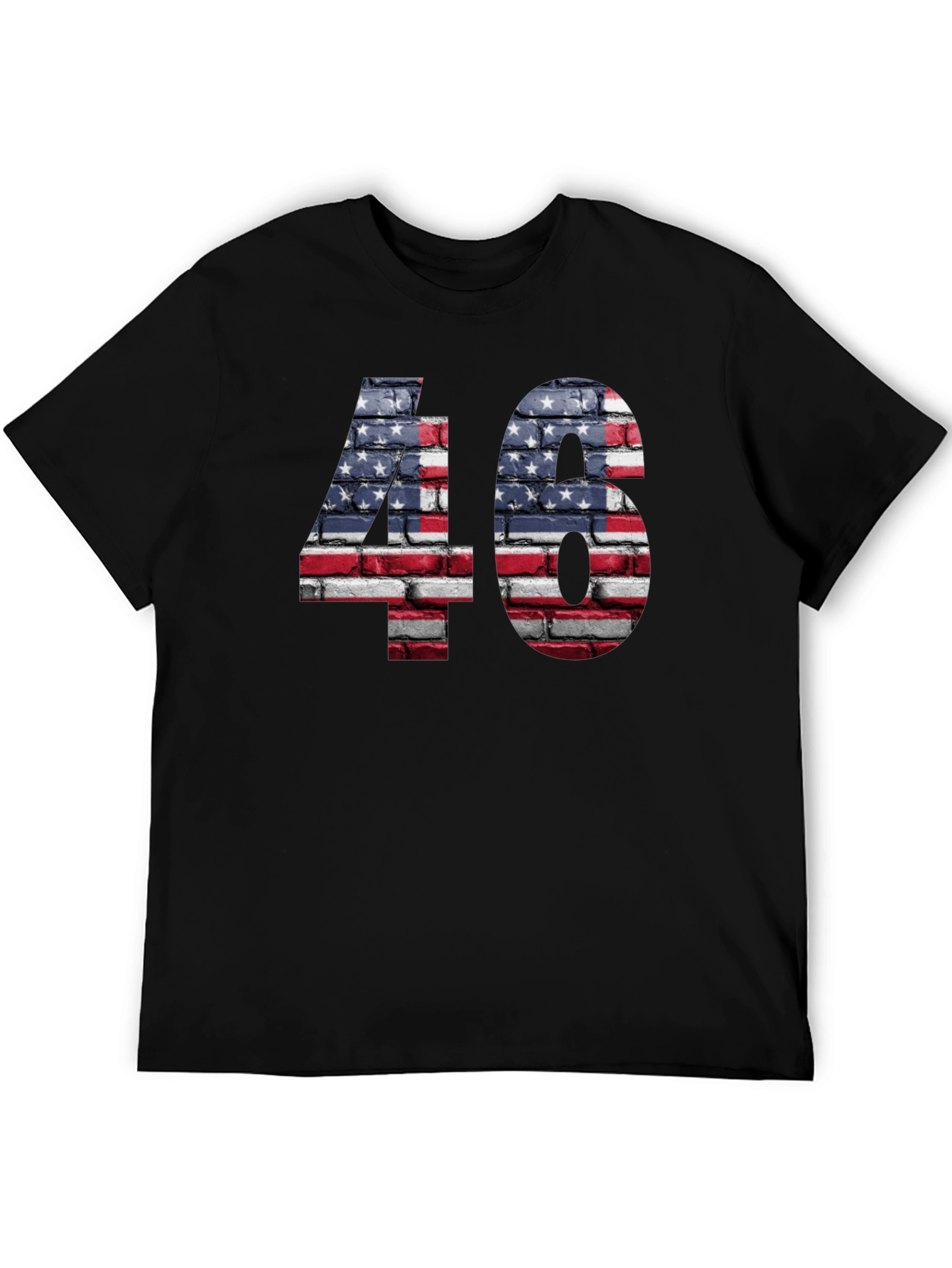 USA Flag 46 Graphic T-Shirt