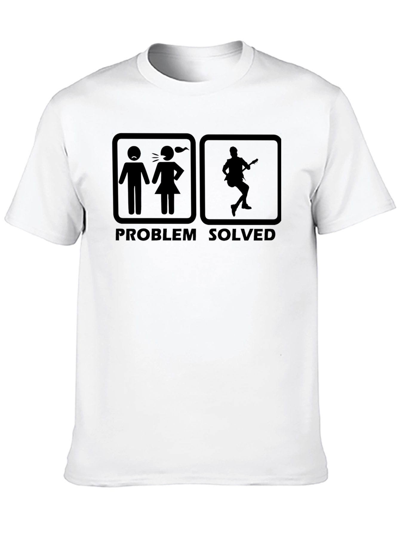 Problem Solved T-Shirt - Musician Humor Tee