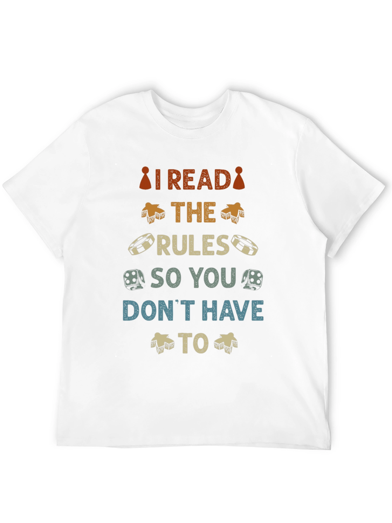 I Read The Rules Game Night T-Shirt