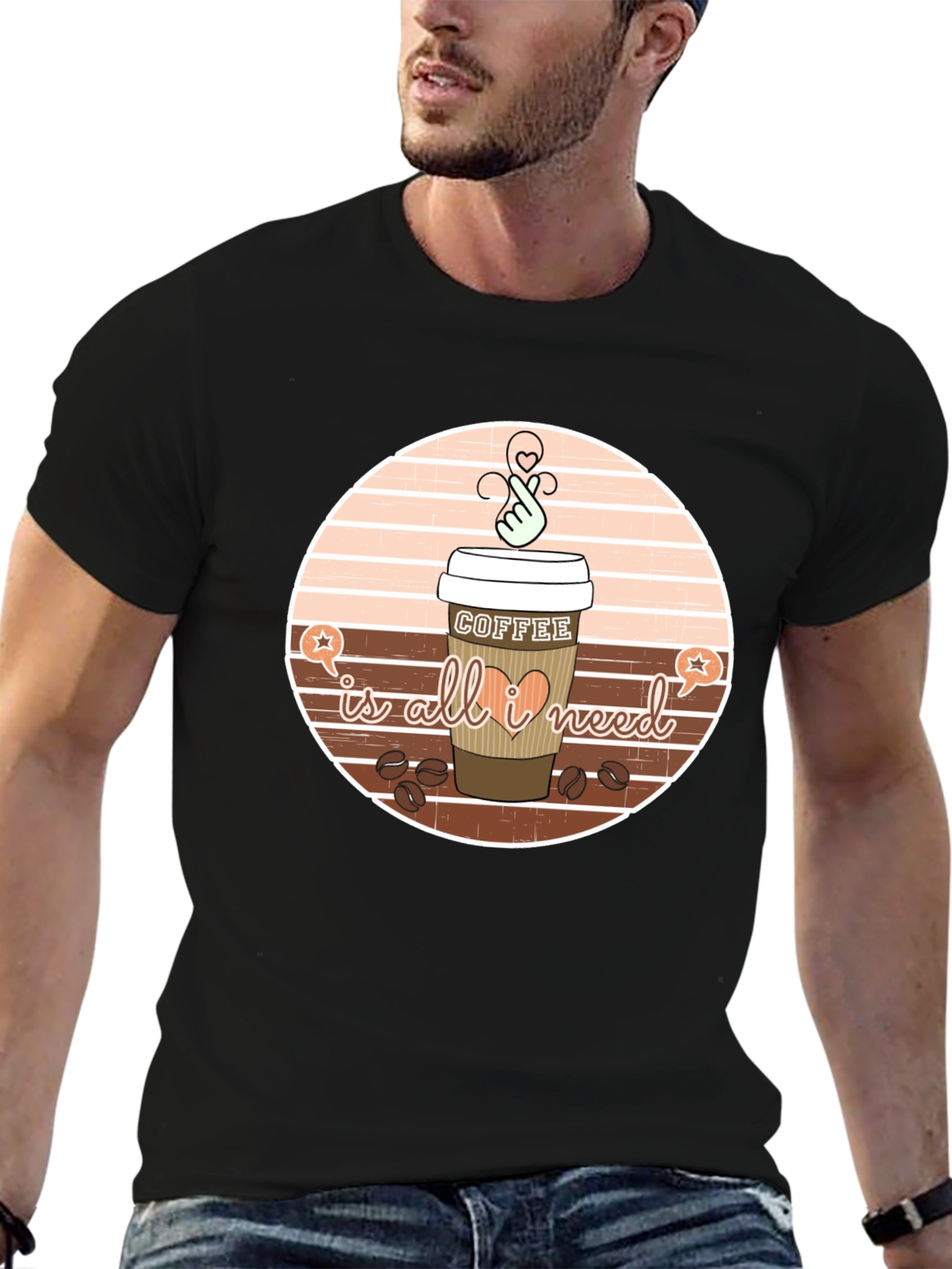 Coffee is All I Need Graphic Tee