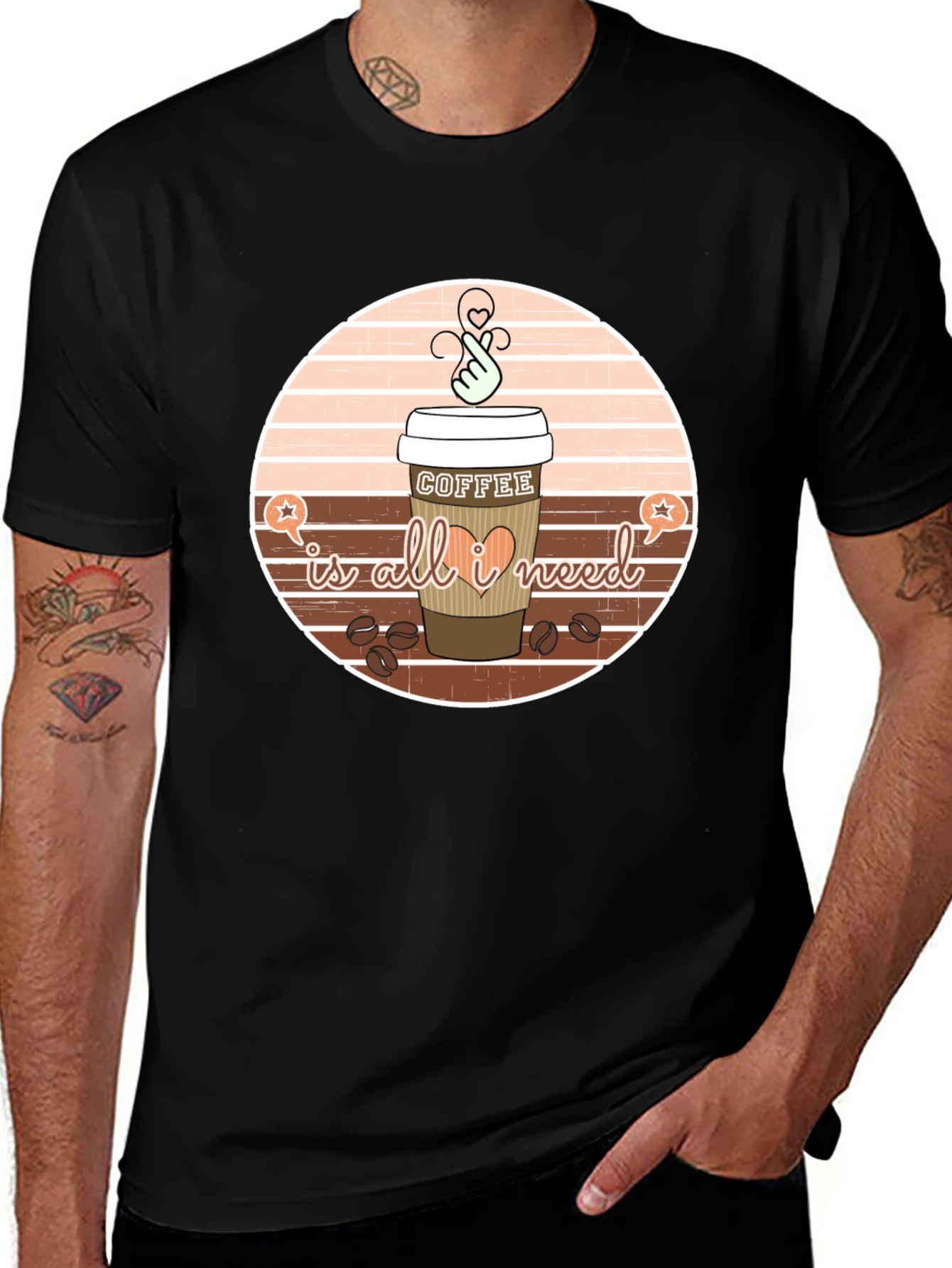 Coffee is All I Need Graphic Tee