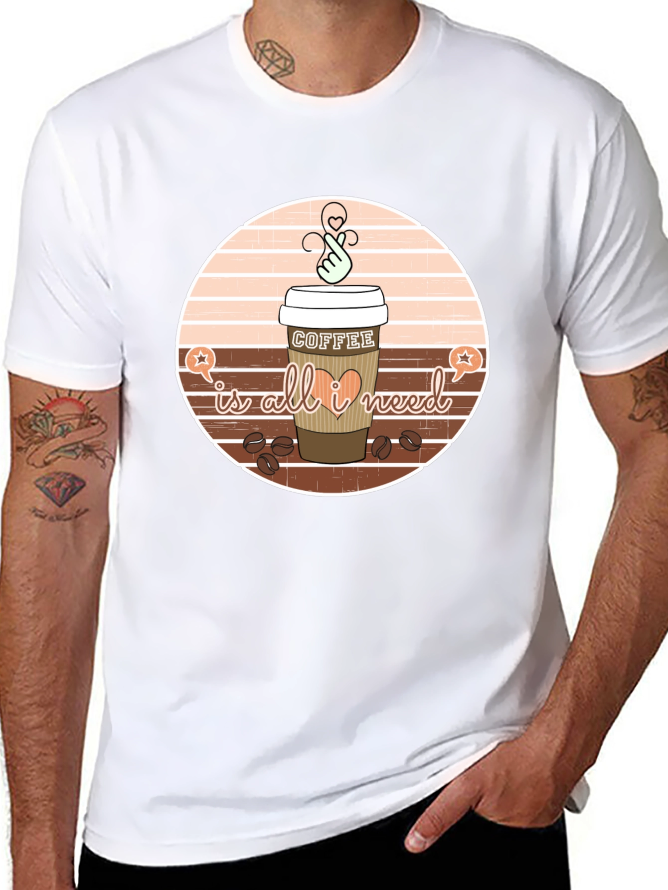 Coffee is All I Need Graphic Tee