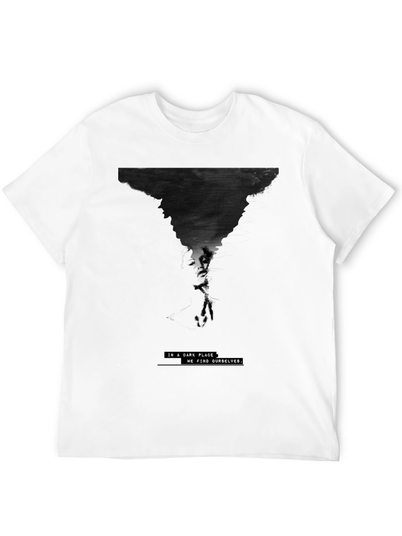 Dark Place Graphic Tee - Modern Style