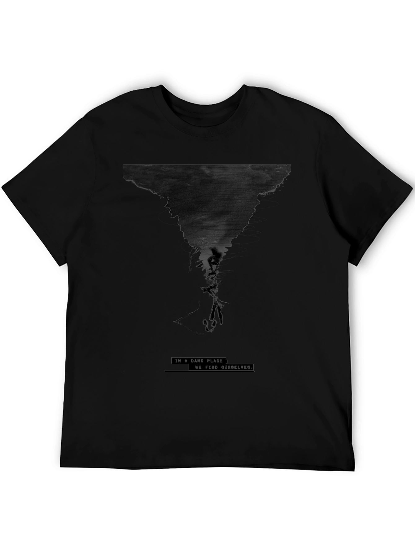 Dark Place Graphic Tee - Modern Style
