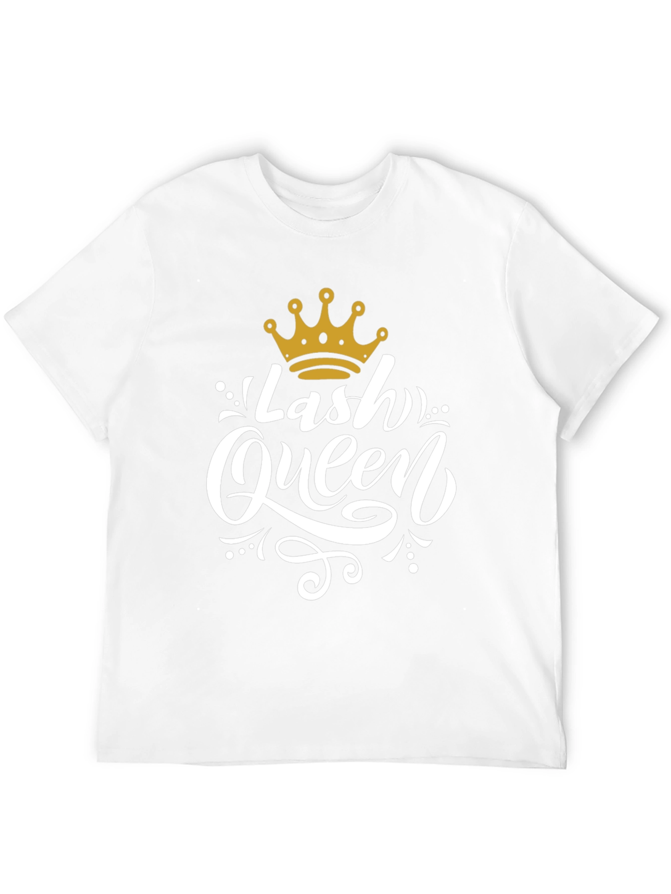 Lash Queen Black T-Shirt - Stylish Graphic Tee