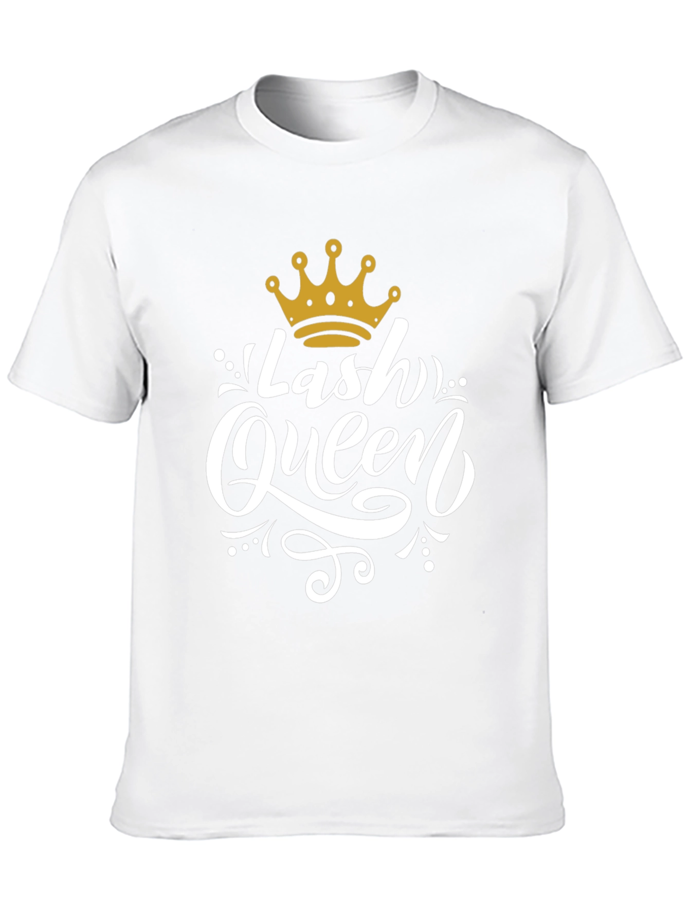 Lash Queen Black T-Shirt - Stylish Graphic Tee