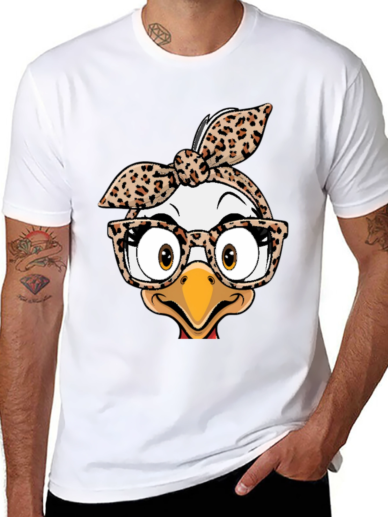 Funny Turkey Face T-Shirt