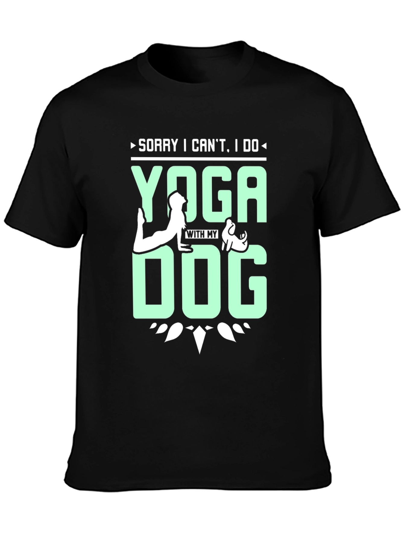 Yoga With My Dog Graphic Tee