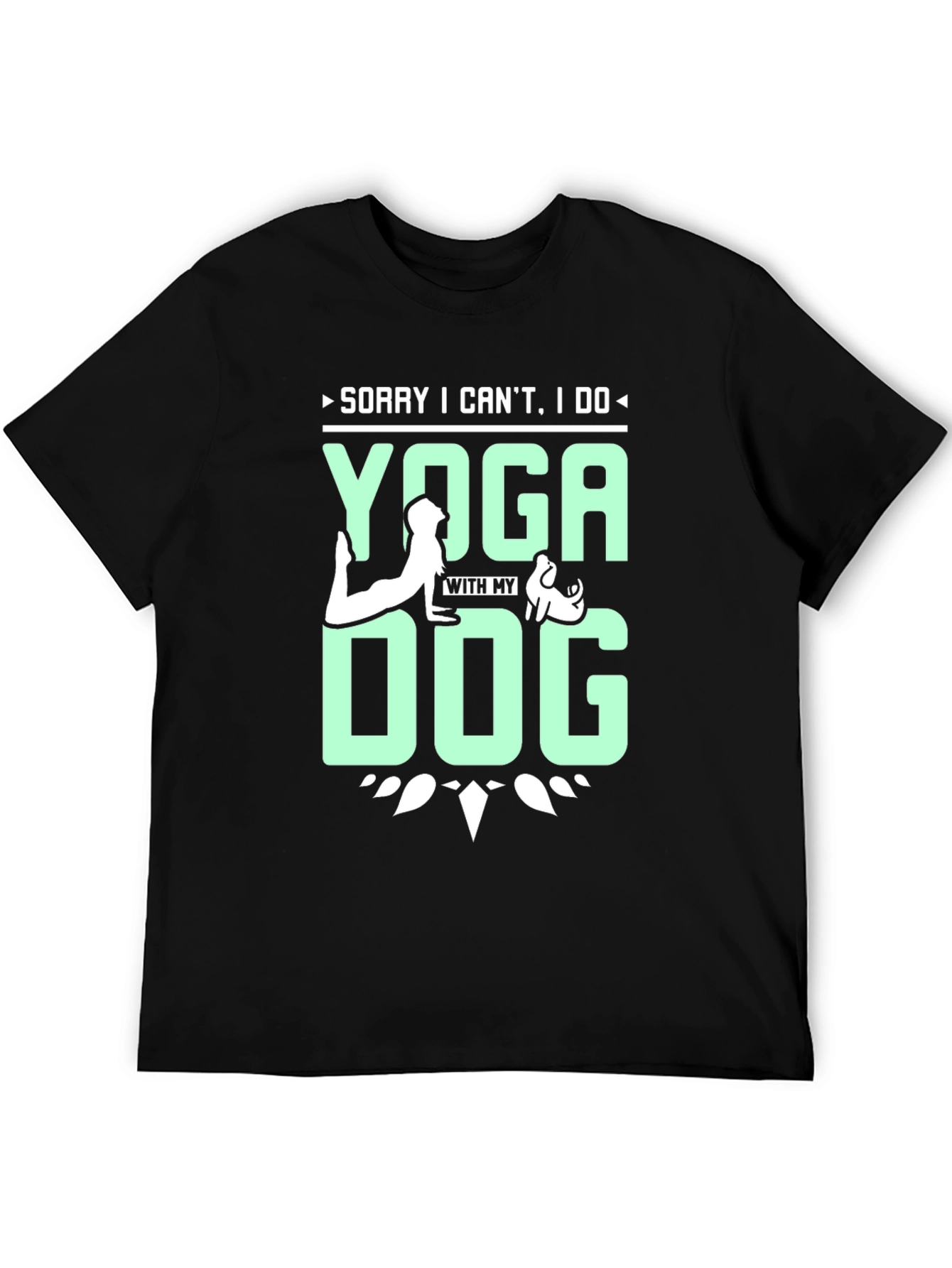 Yoga With My Dog Graphic Tee