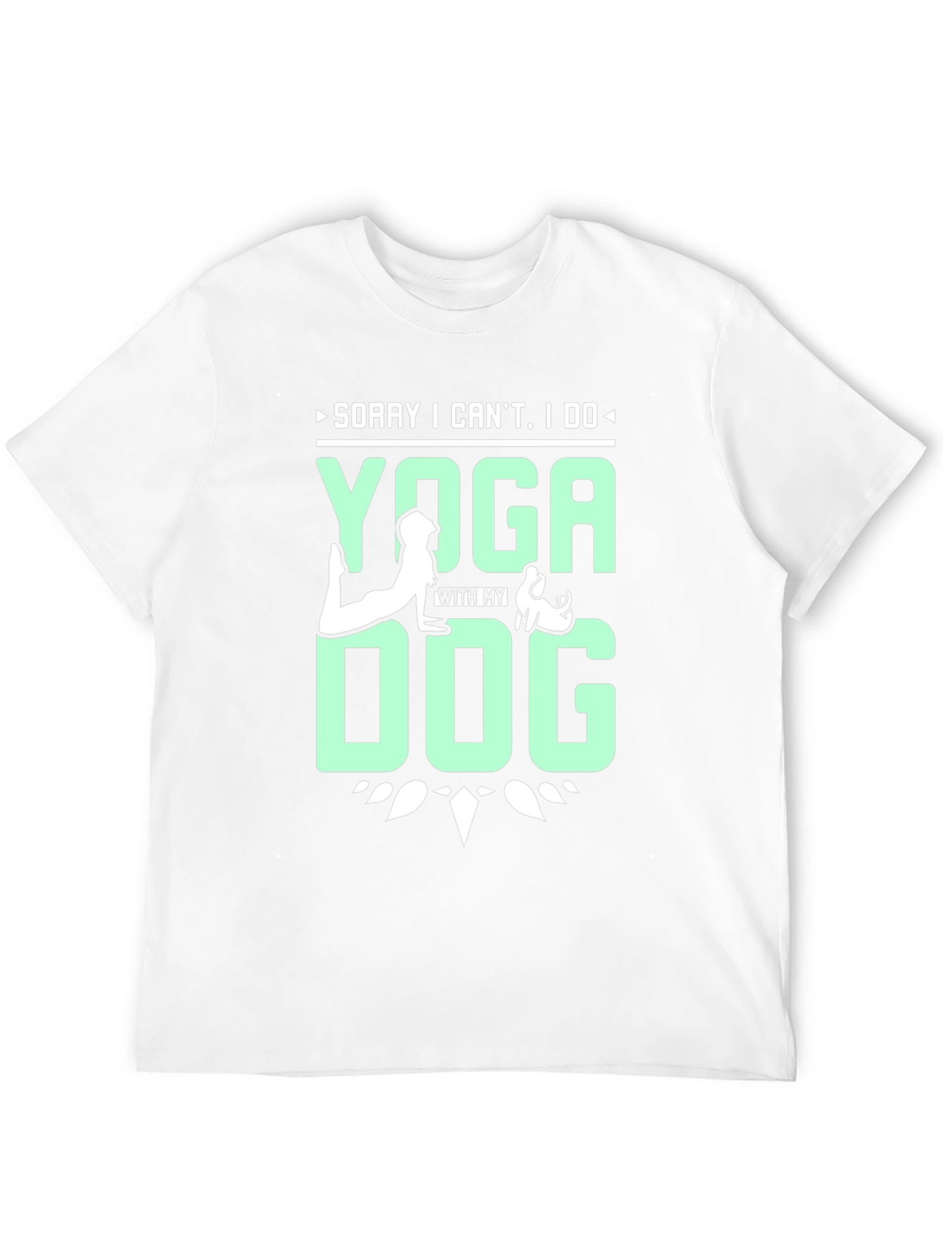 Yoga With My Dog Graphic Tee