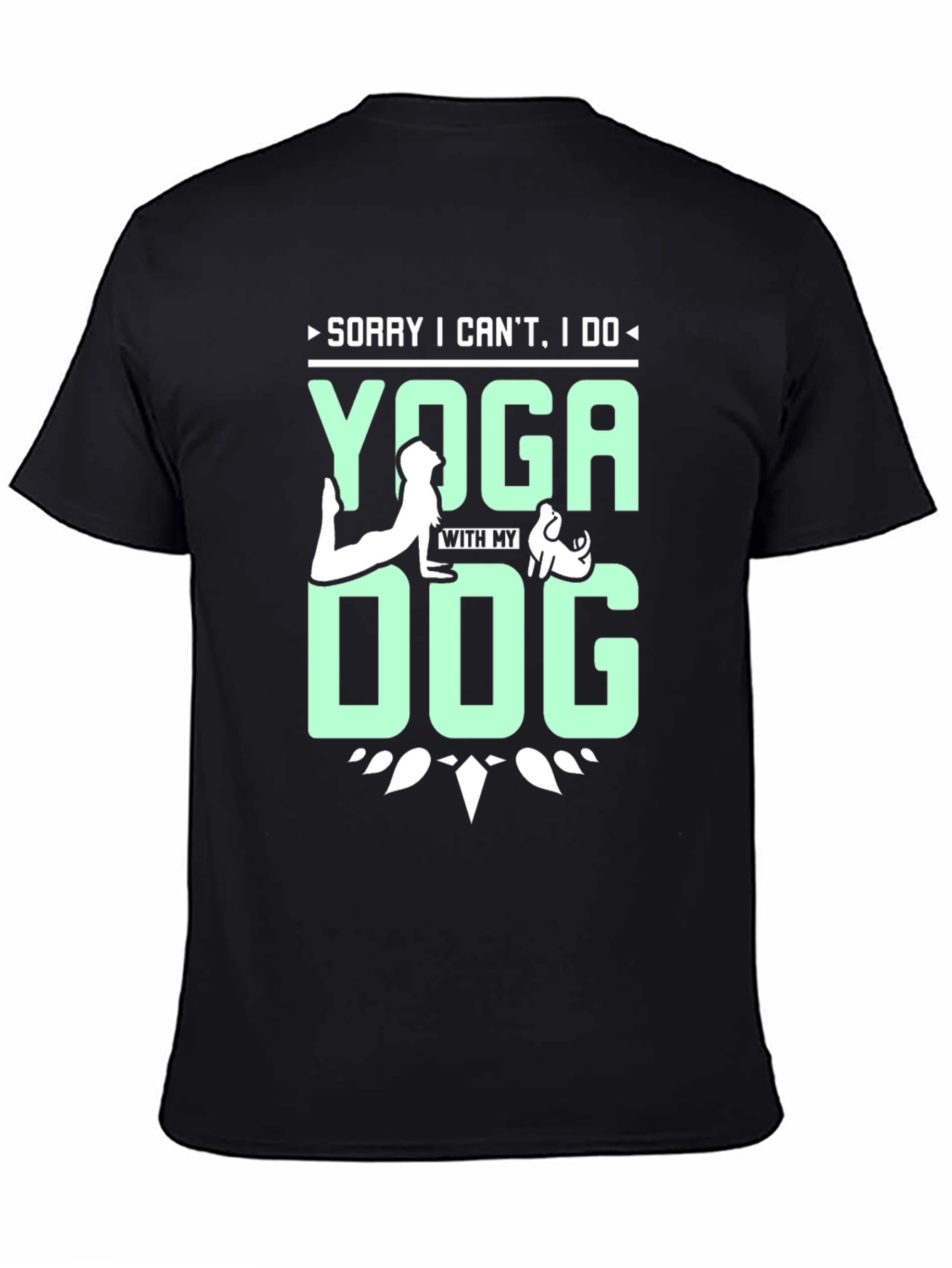 Yoga With My Dog Graphic Tee