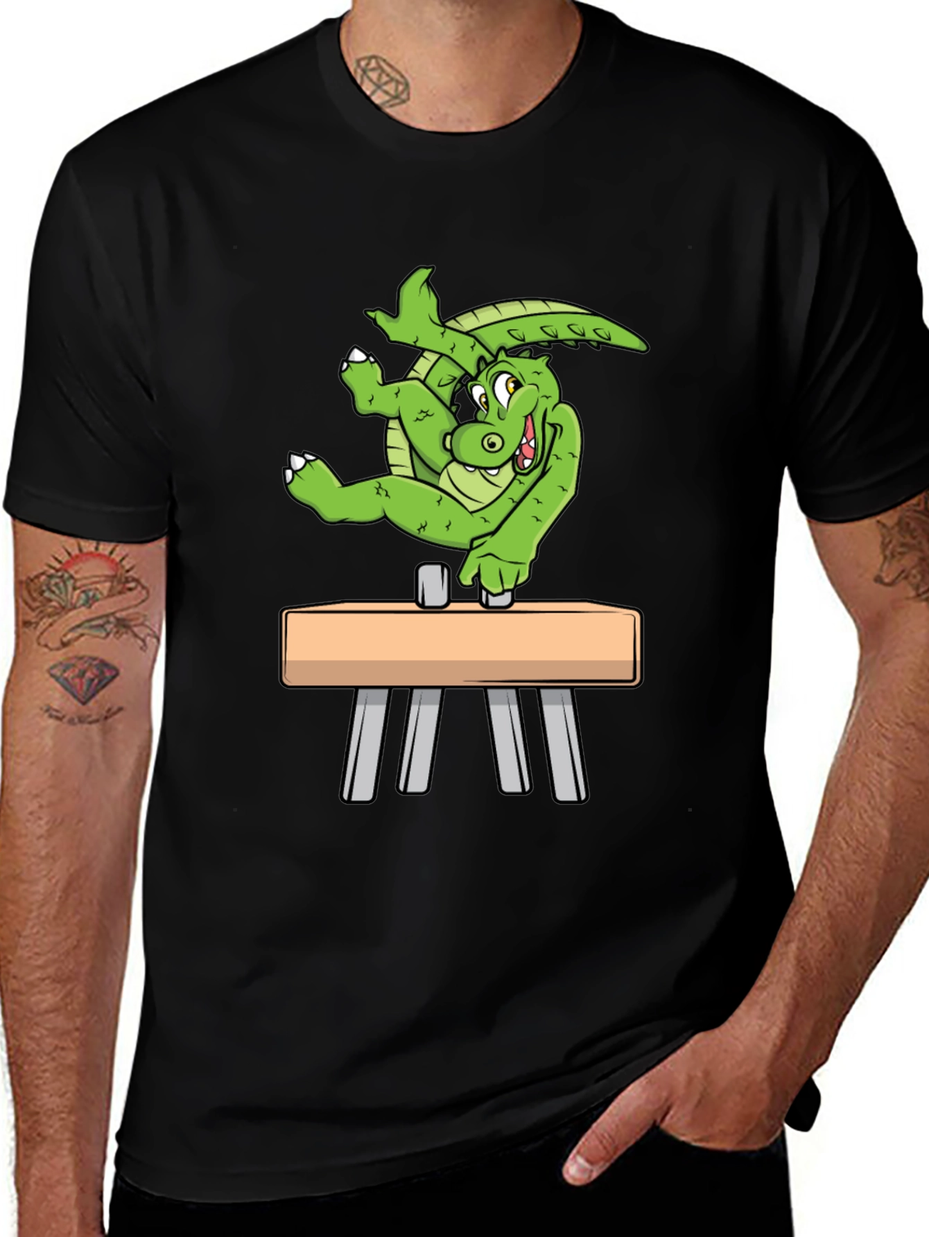 Gymnastics Crocodile T-Shirt