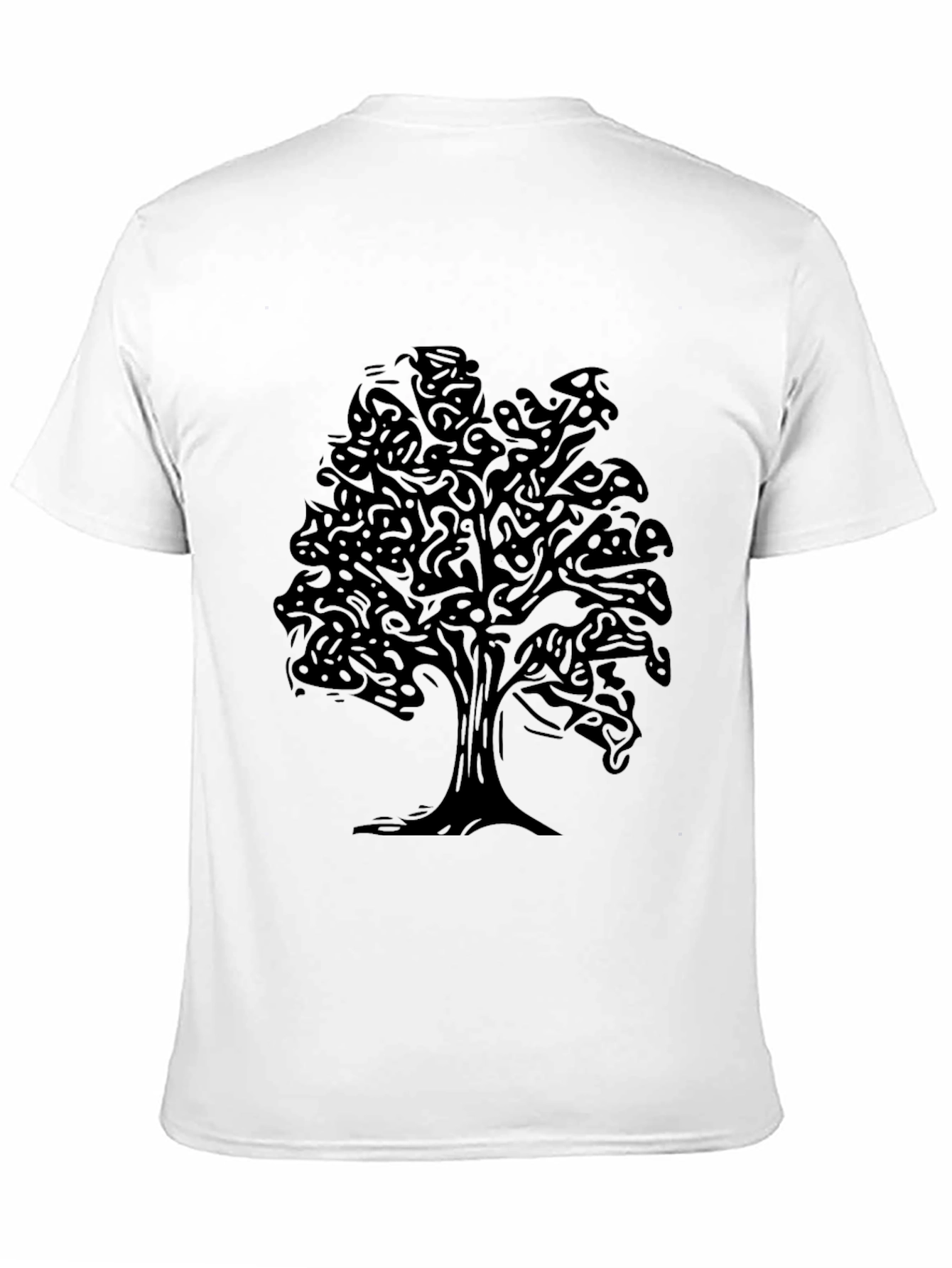 Black Tree Graphic Tee - Stylish Casual Wear