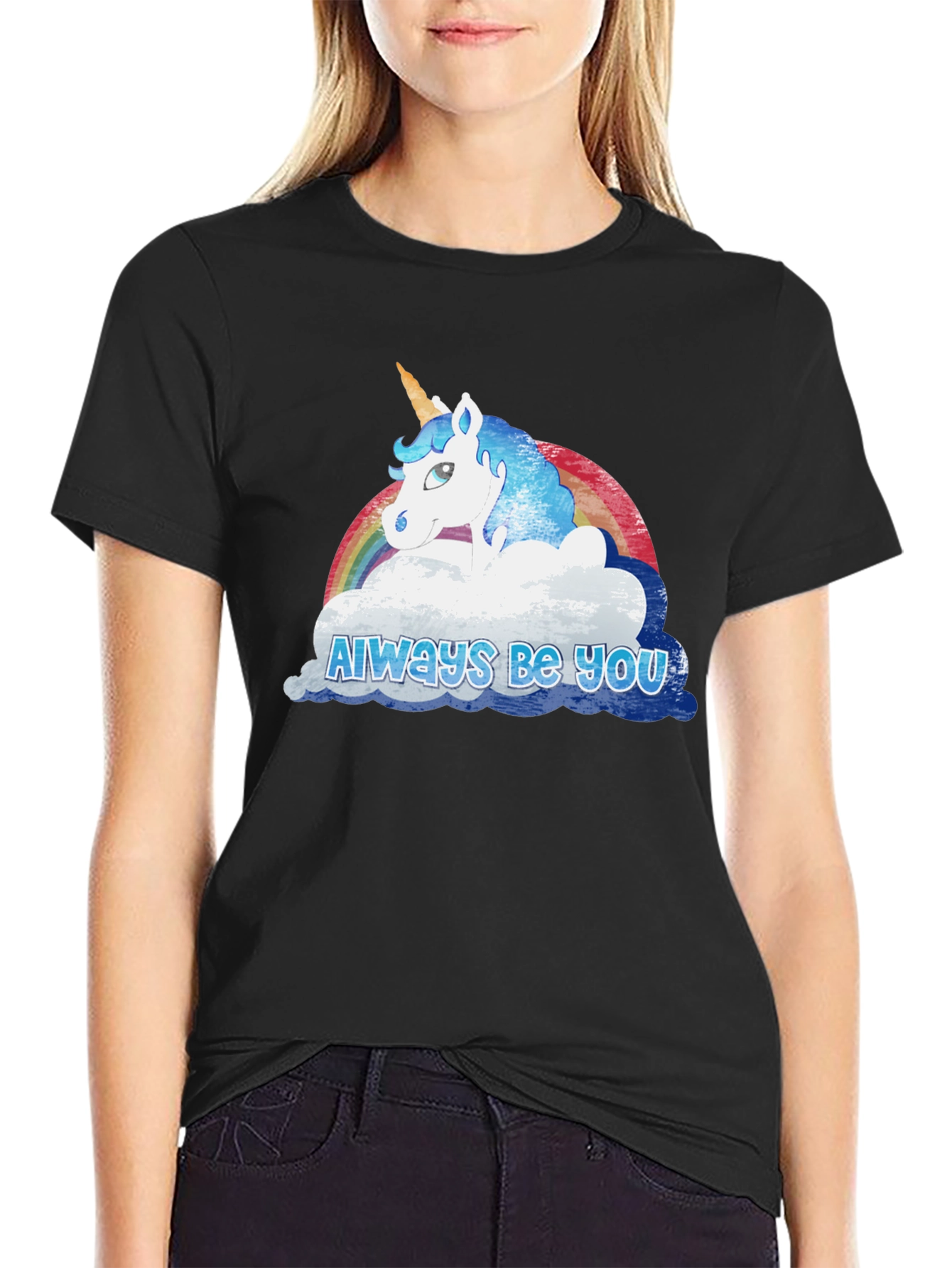 Always Be You Unicorn Graphic T-Shirt