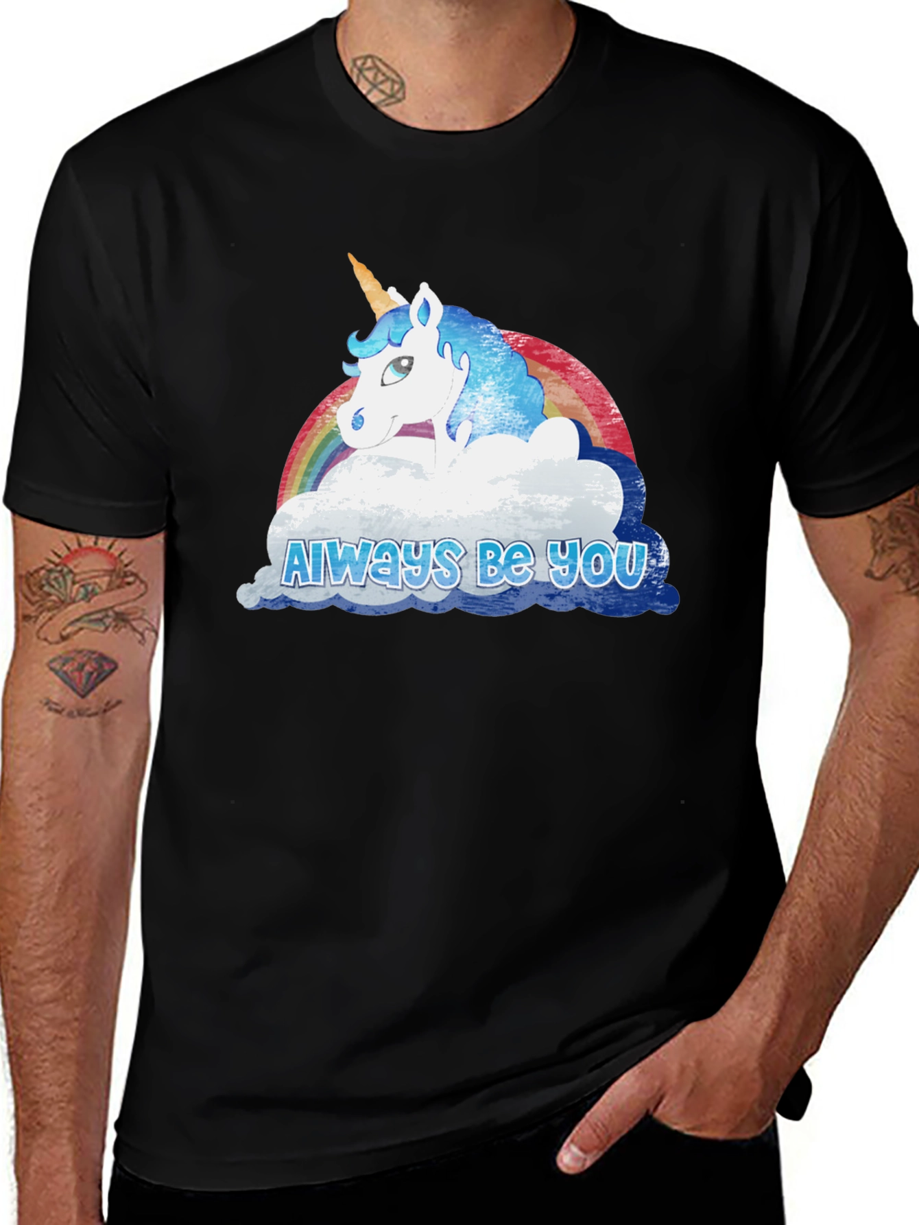 Always Be You Unicorn Graphic T-Shirt