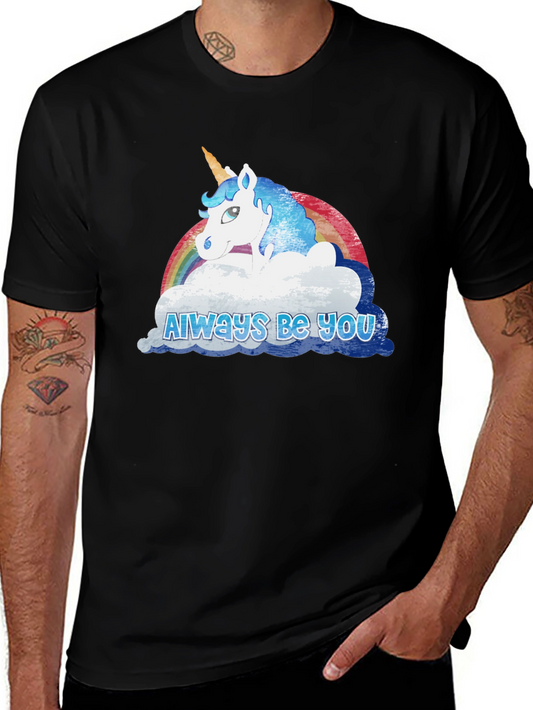 Always Be You Unicorn Graphic T-Shirt