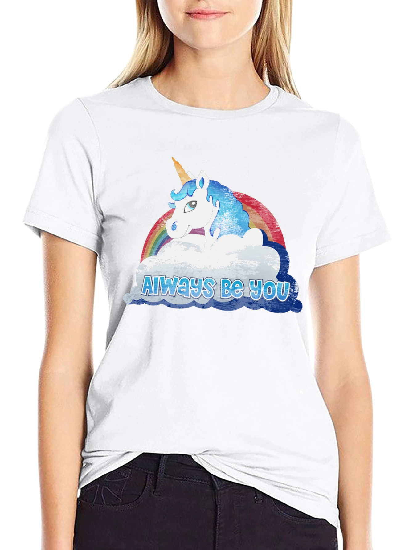 Always Be You Unicorn Graphic T-Shirt