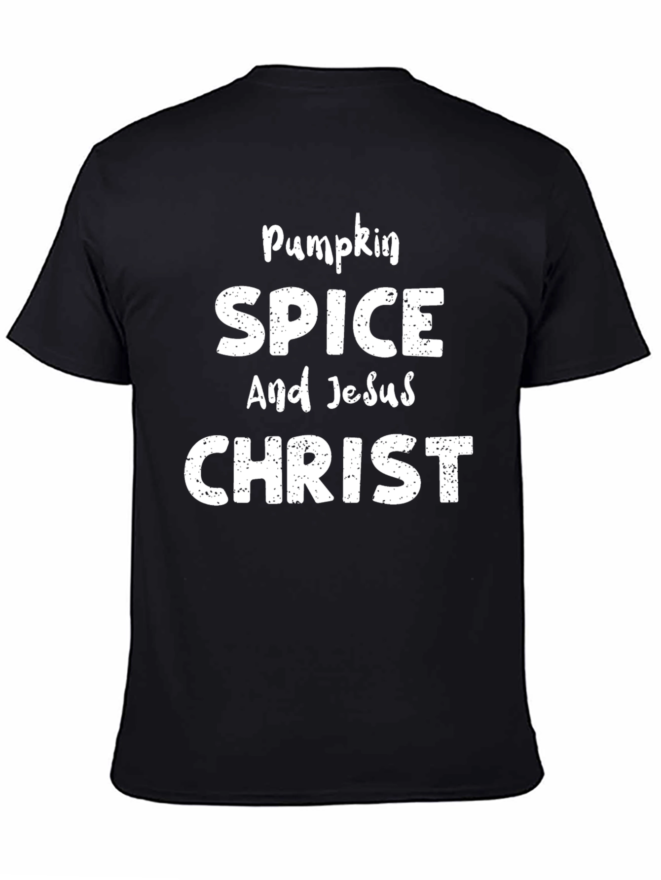 Pumpkin Spice & Jesus Christ T-Shirt - Fall Theme