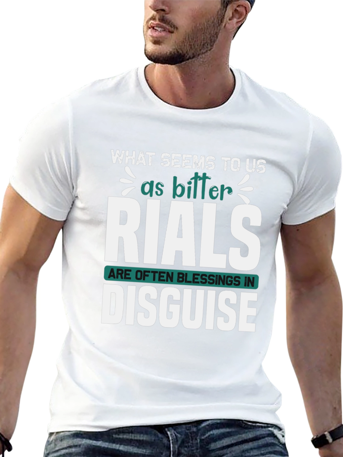 Trials Are Blessings T-Shirt - Inspirational Tee