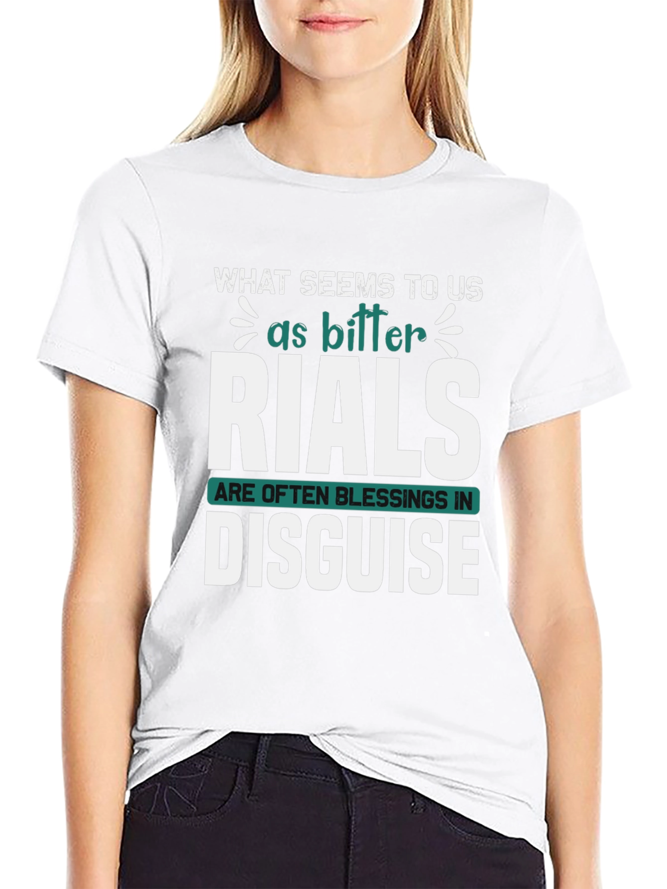 Trials Are Blessings T-Shirt - Inspirational Tee