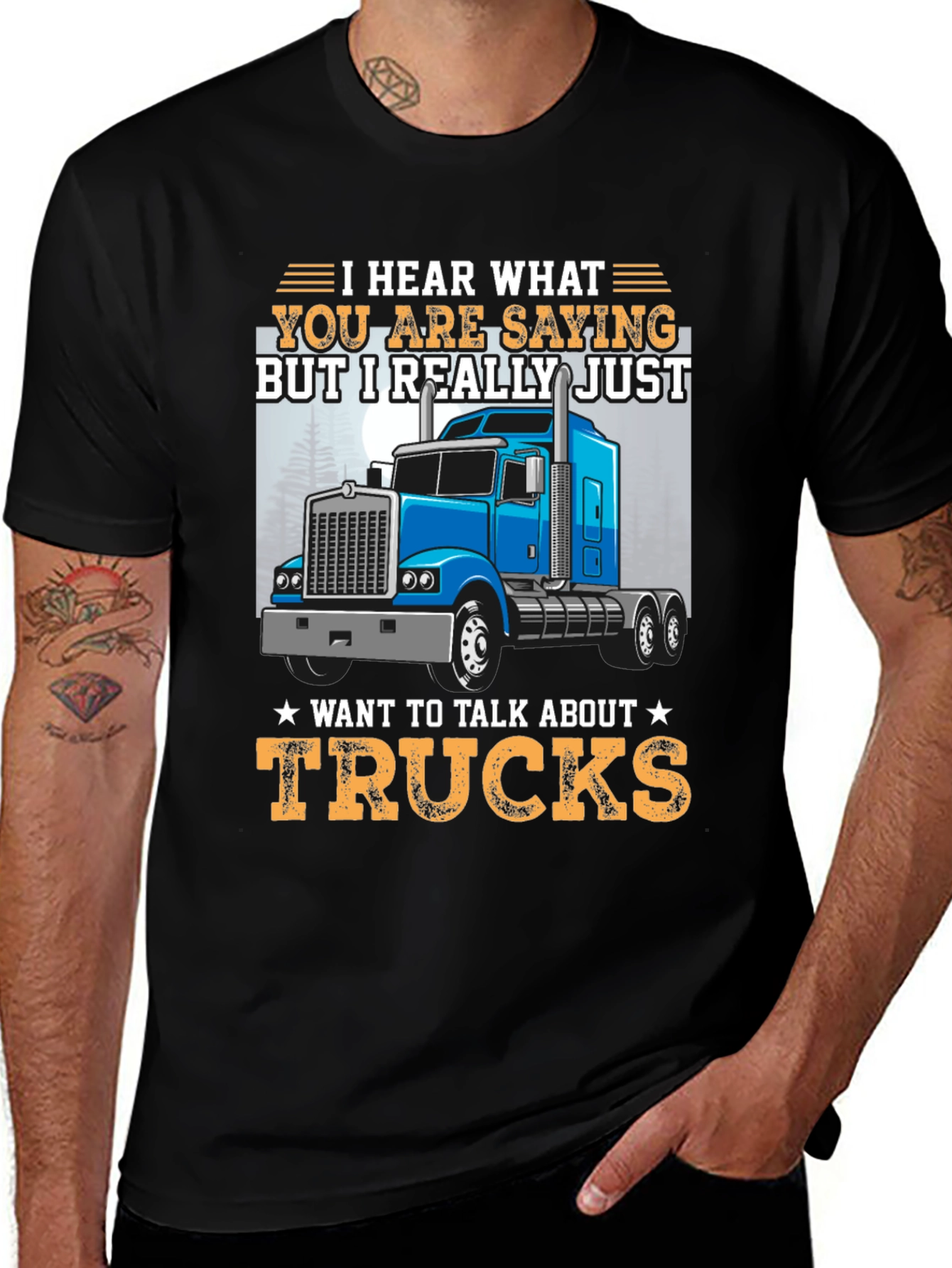 Truck Lover Graphic T-Shirt
