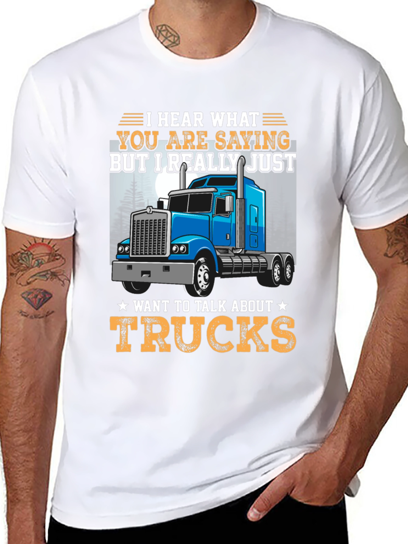Truck Lover Graphic T-Shirt