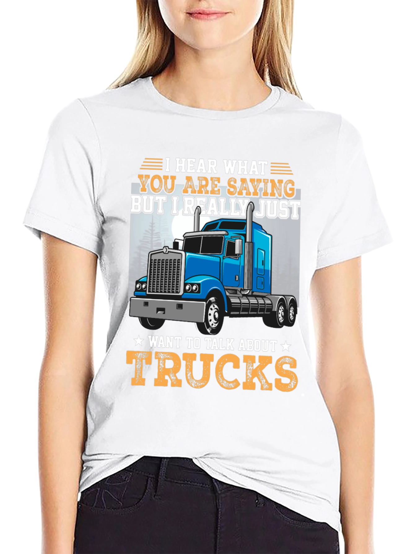 Truck Lover Graphic T-Shirt