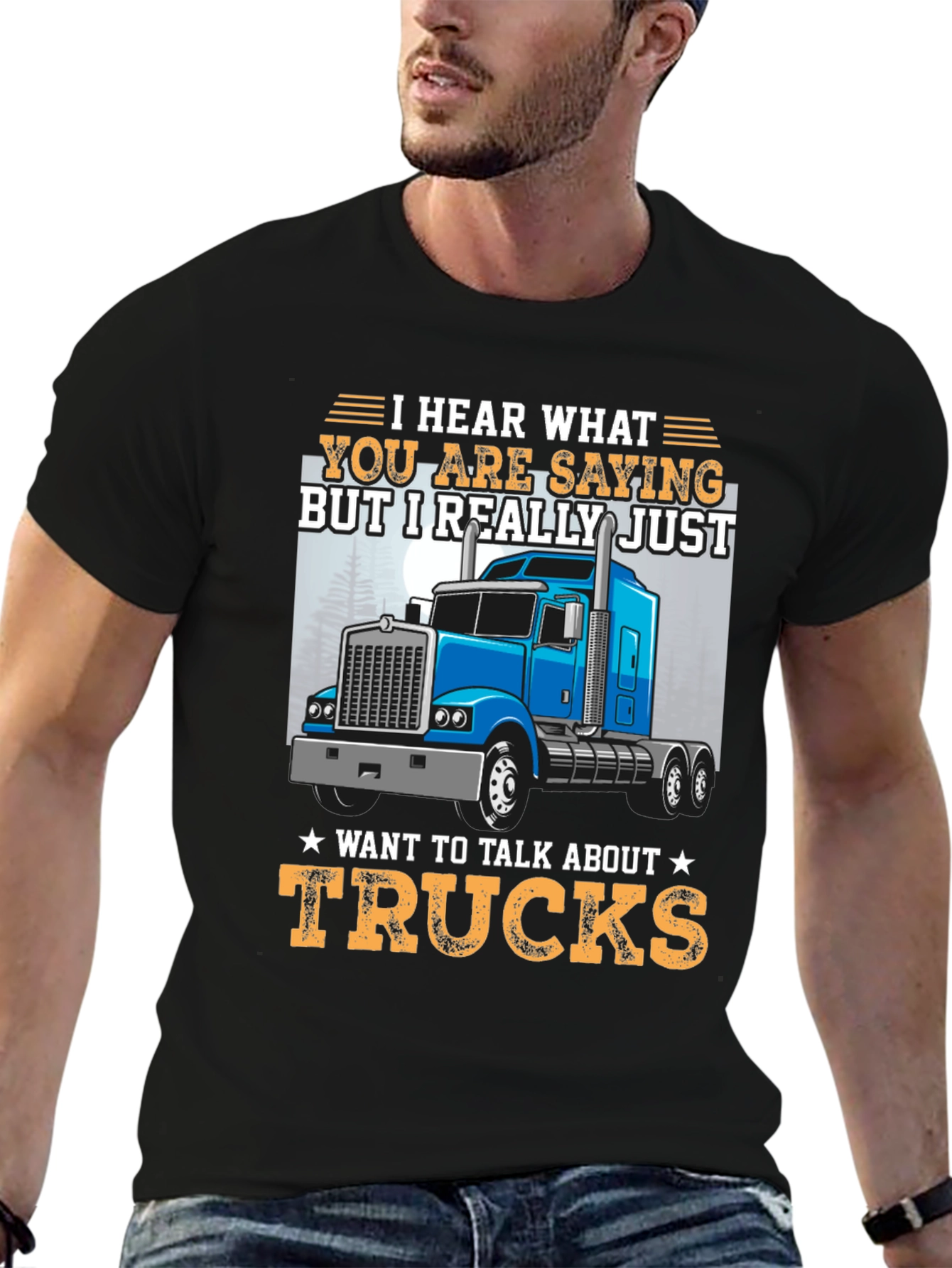 Truck Lover Graphic T-Shirt