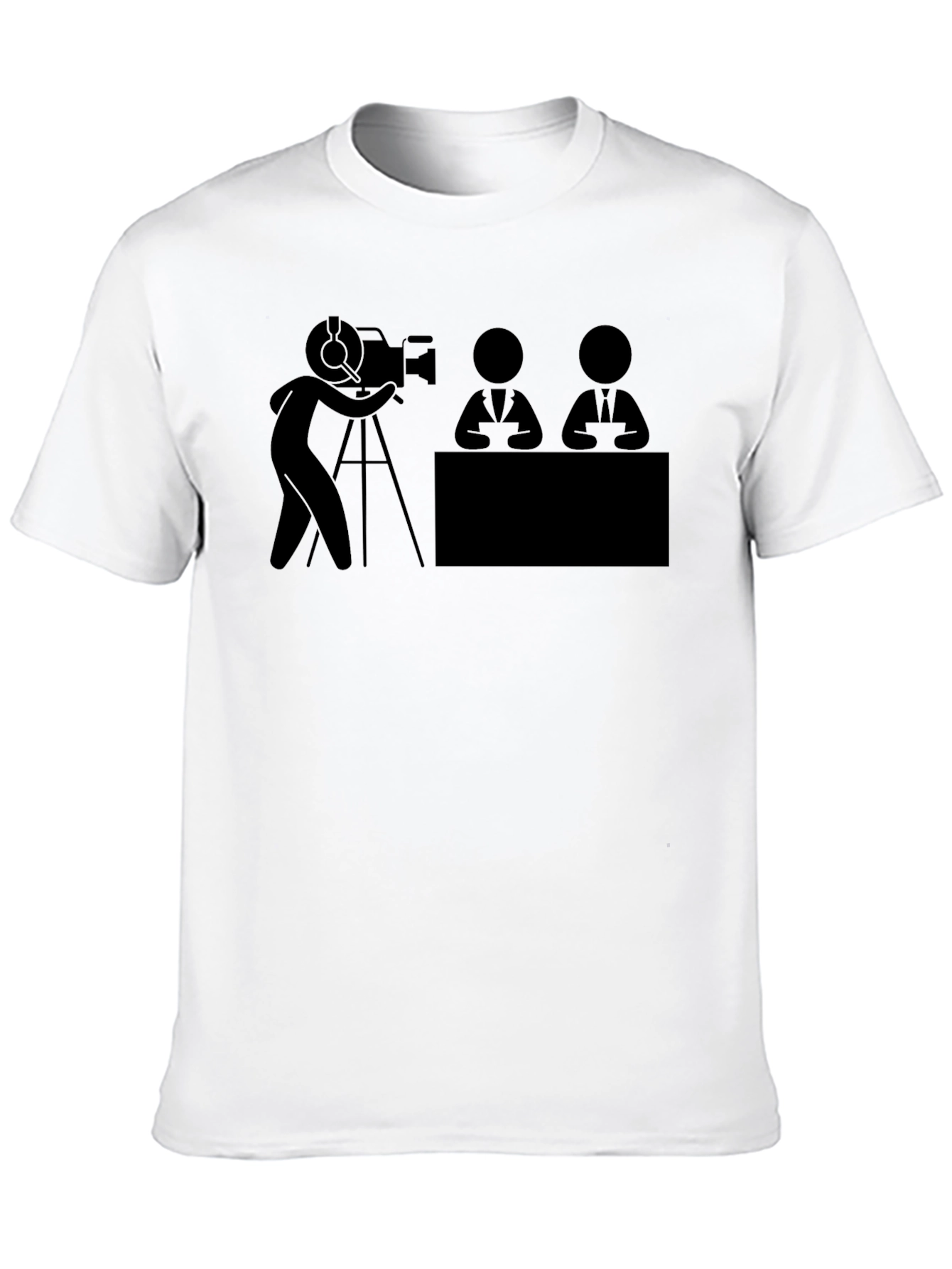 News Crew T-Shirt - Black