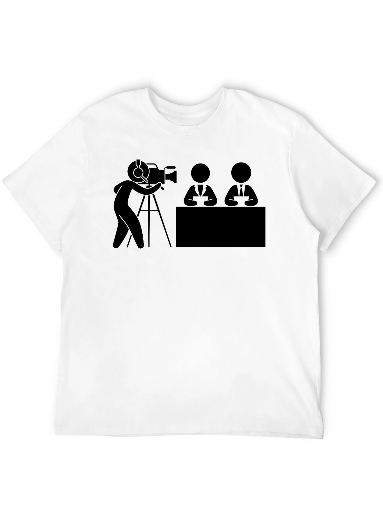 News Crew T-Shirt - Black