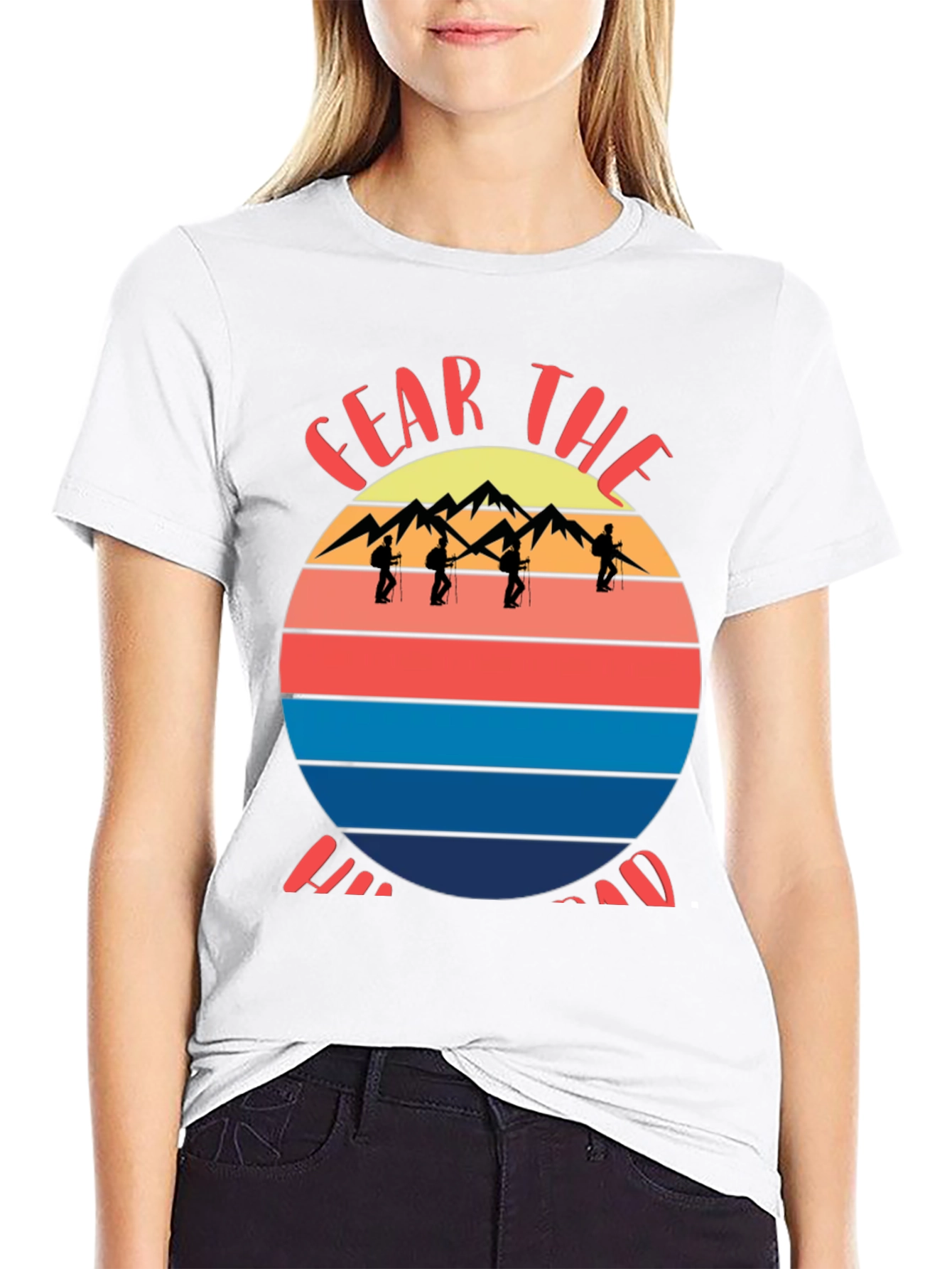 Fear the Hike T-Shirt - Mountain Hiking Apparel
